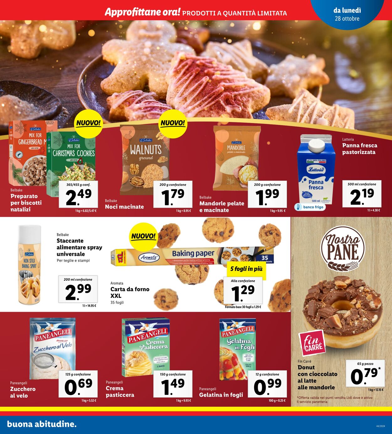 Volantino Lidl 28.10.2024 - 03.11.2024