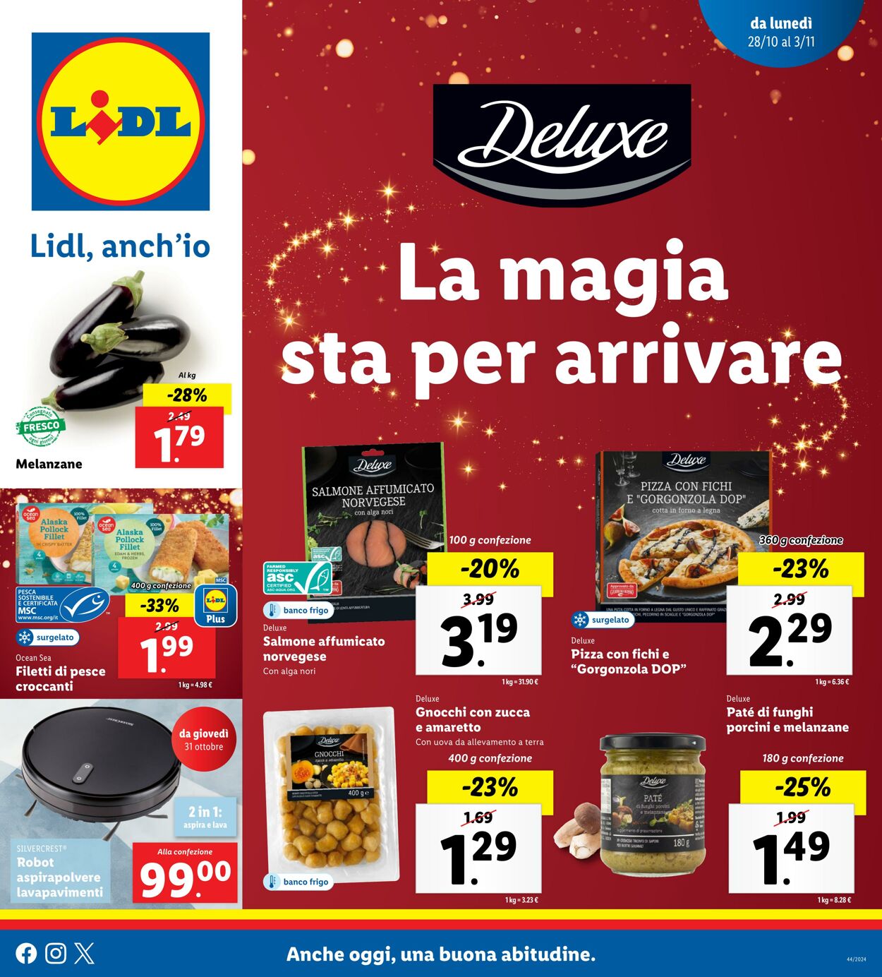 Volantino Lidl 28.10.2024 - 03.11.2024