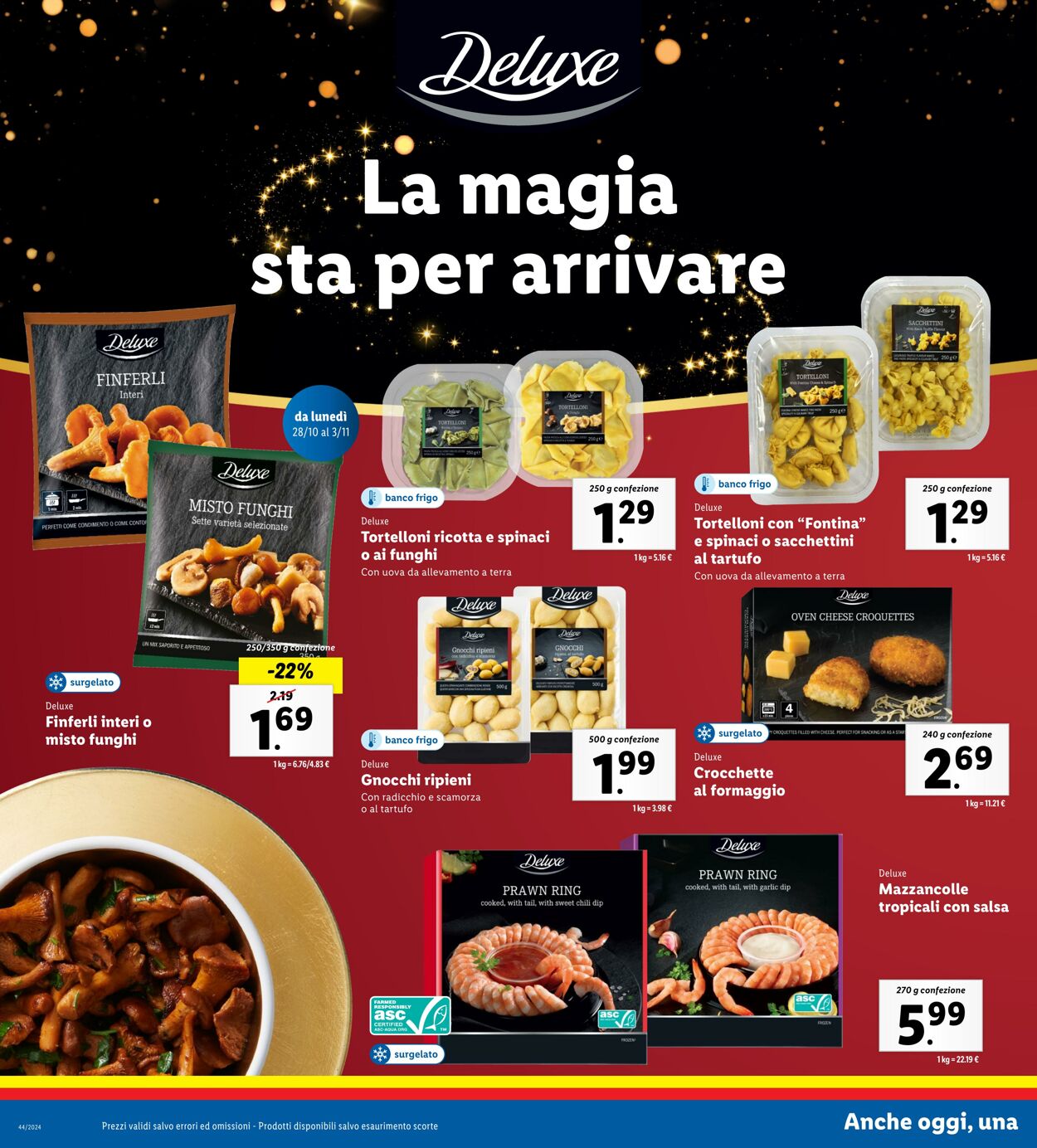 Volantino Lidl 28.10.2024 - 03.11.2024