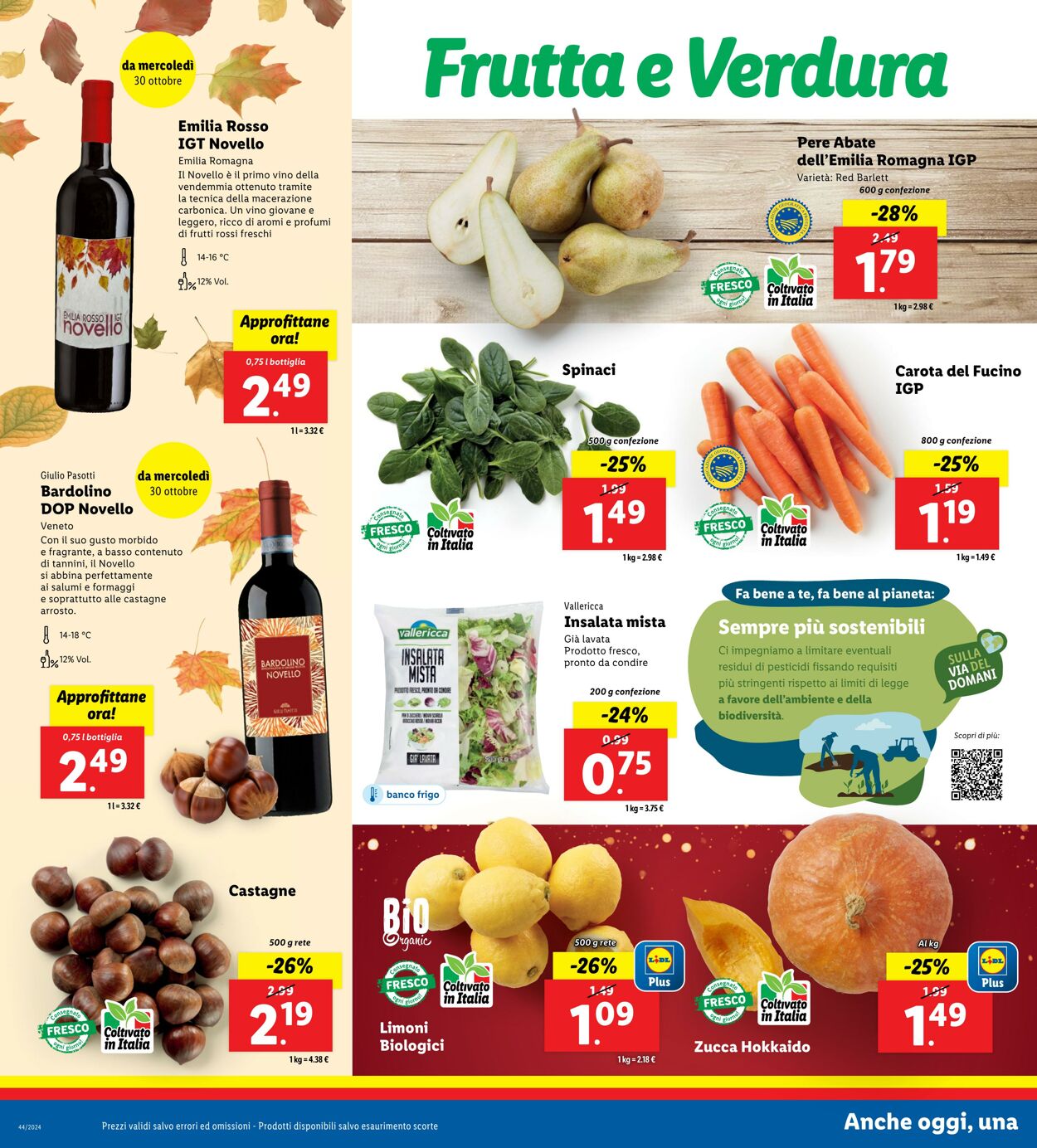 Volantino Lidl 28.10.2024 - 03.11.2024