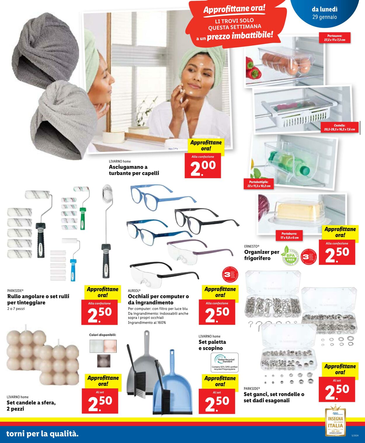 Volantino Lidl 29.01.2024 - 04.02.2024