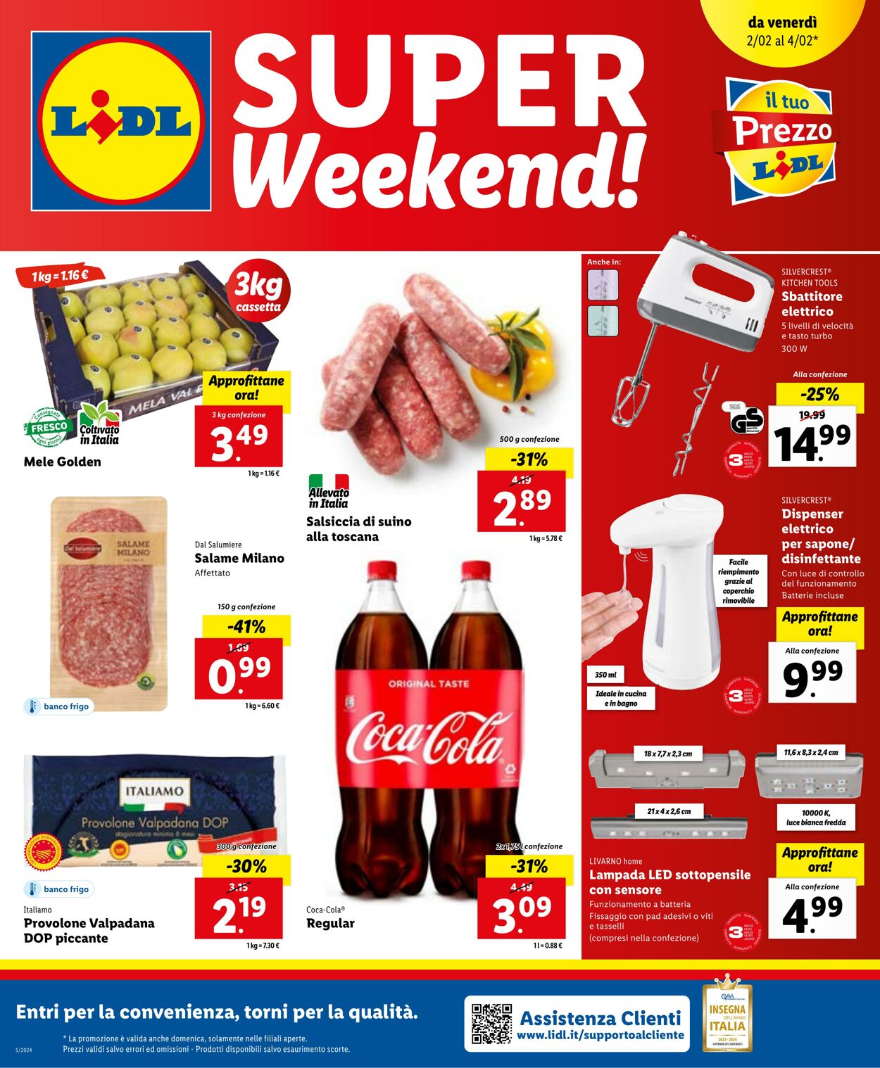 Volantino Lidl 29.01.2024 - 04.02.2024