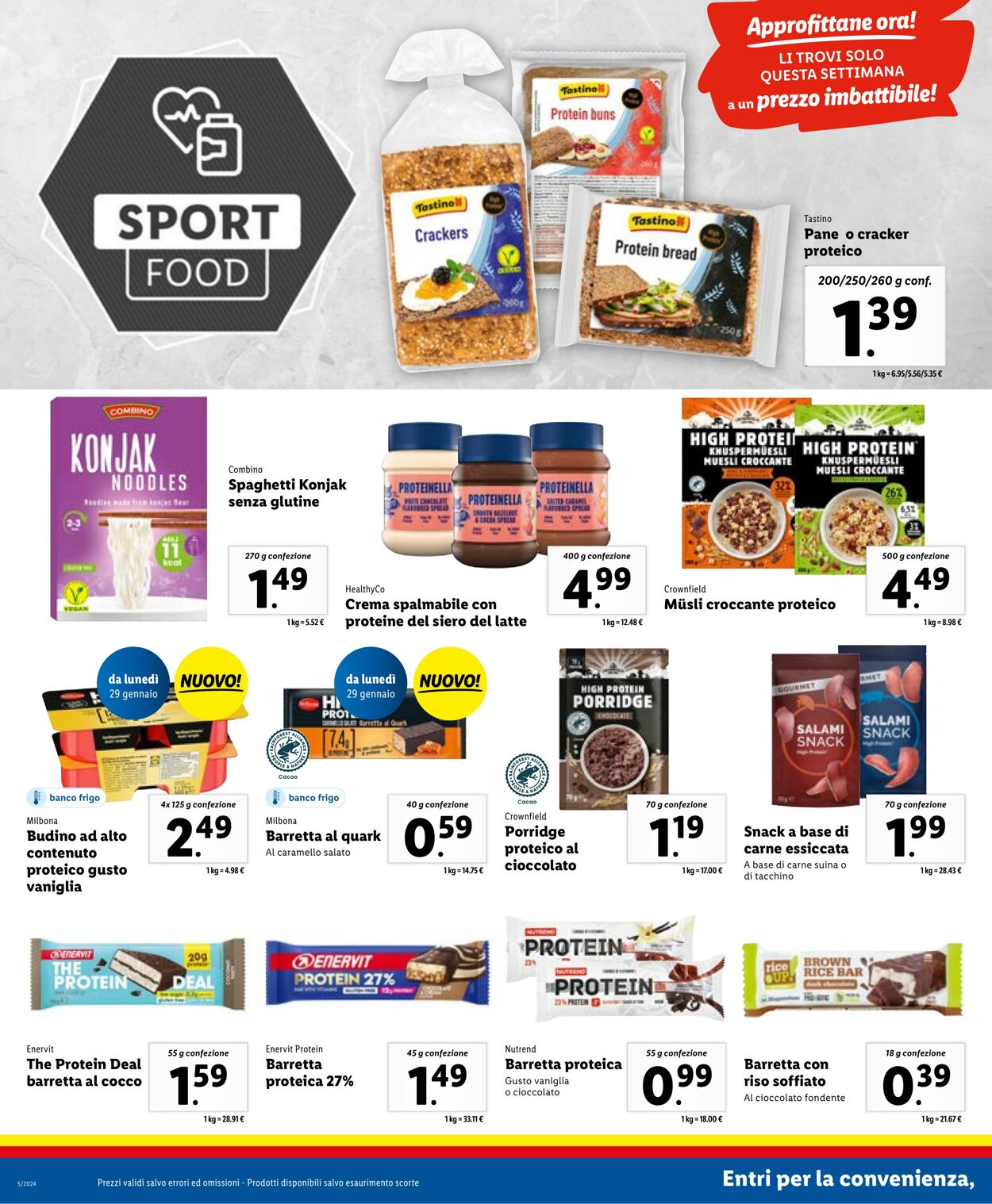 Volantino Lidl 29.01.2024 - 04.02.2024