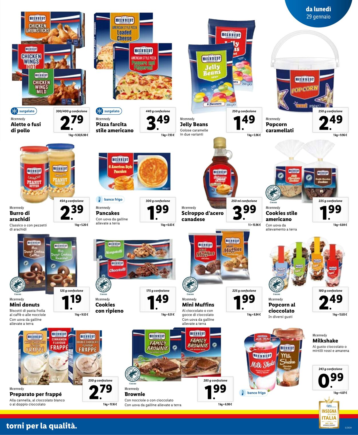 Volantino Lidl 29.01.2024 - 04.02.2024