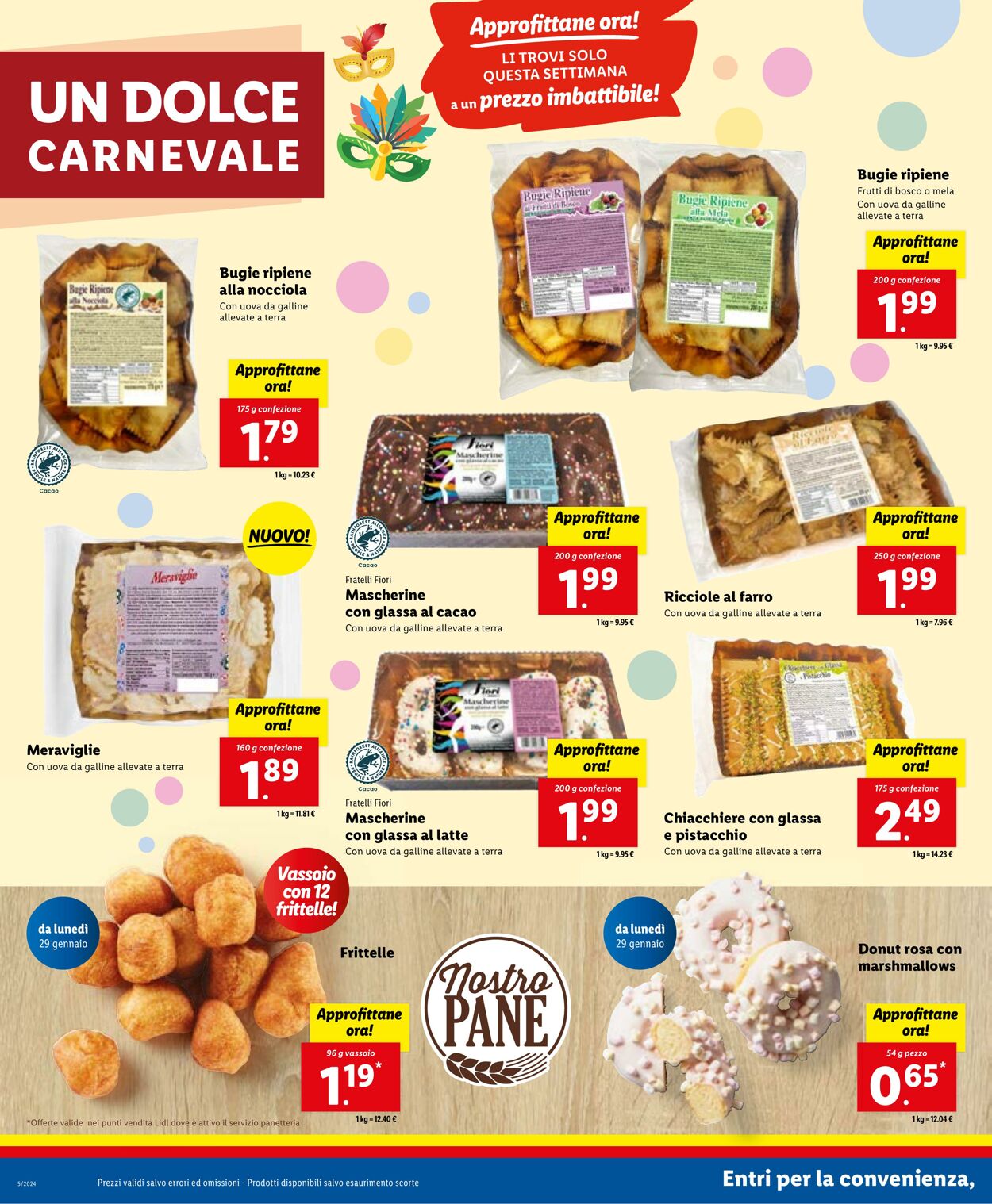 Volantino Lidl 29.01.2024 - 04.02.2024