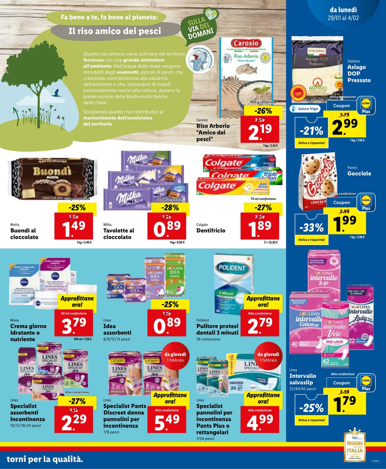 Volantino Lidl 29.01.2024 - 04.02.2024