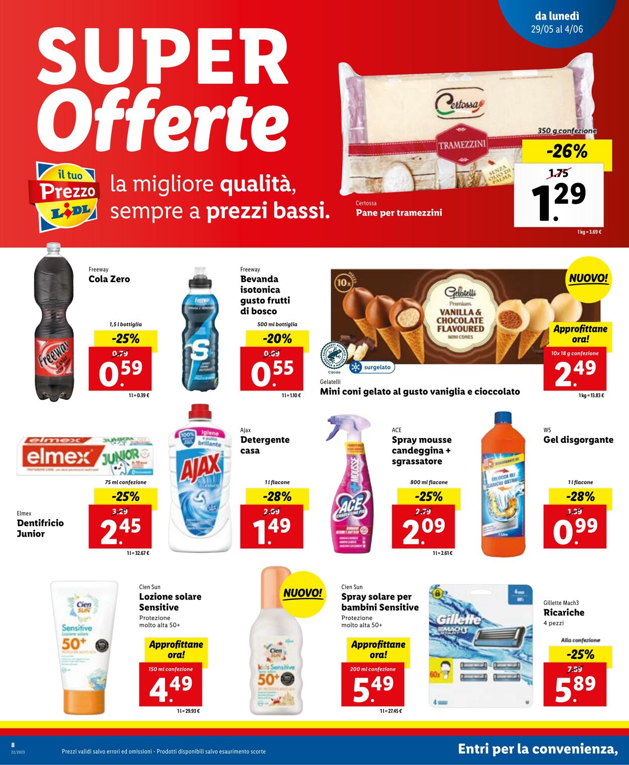 Volantino Lidl 29.05.2023 - 04.06.2023