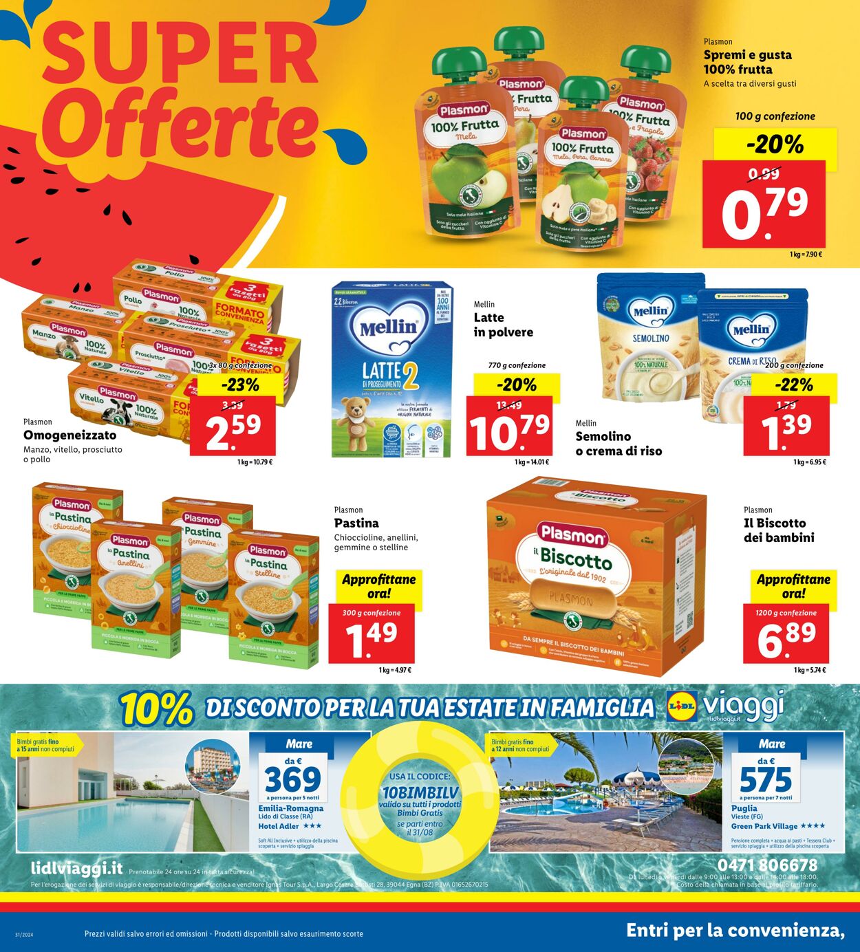 Volantino Lidl 29.07.2024 - 04.08.2024