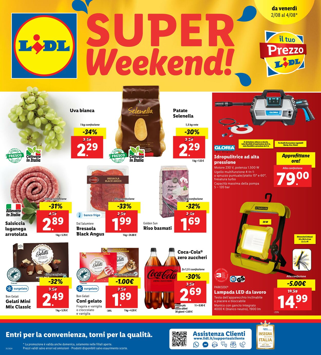 Volantino Lidl 29.07.2024 - 04.08.2024