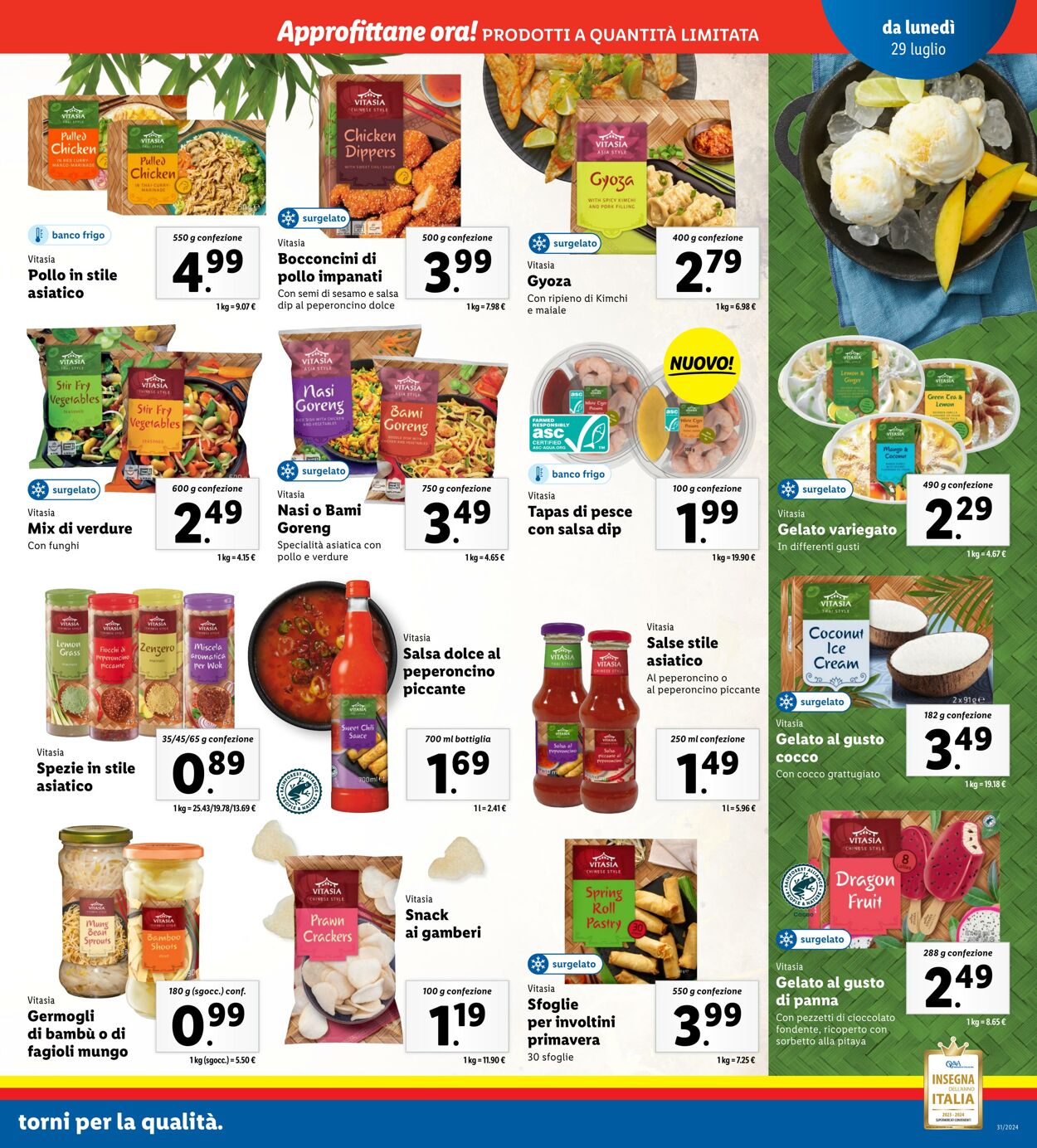 Volantino Lidl 29.07.2024 - 04.08.2024