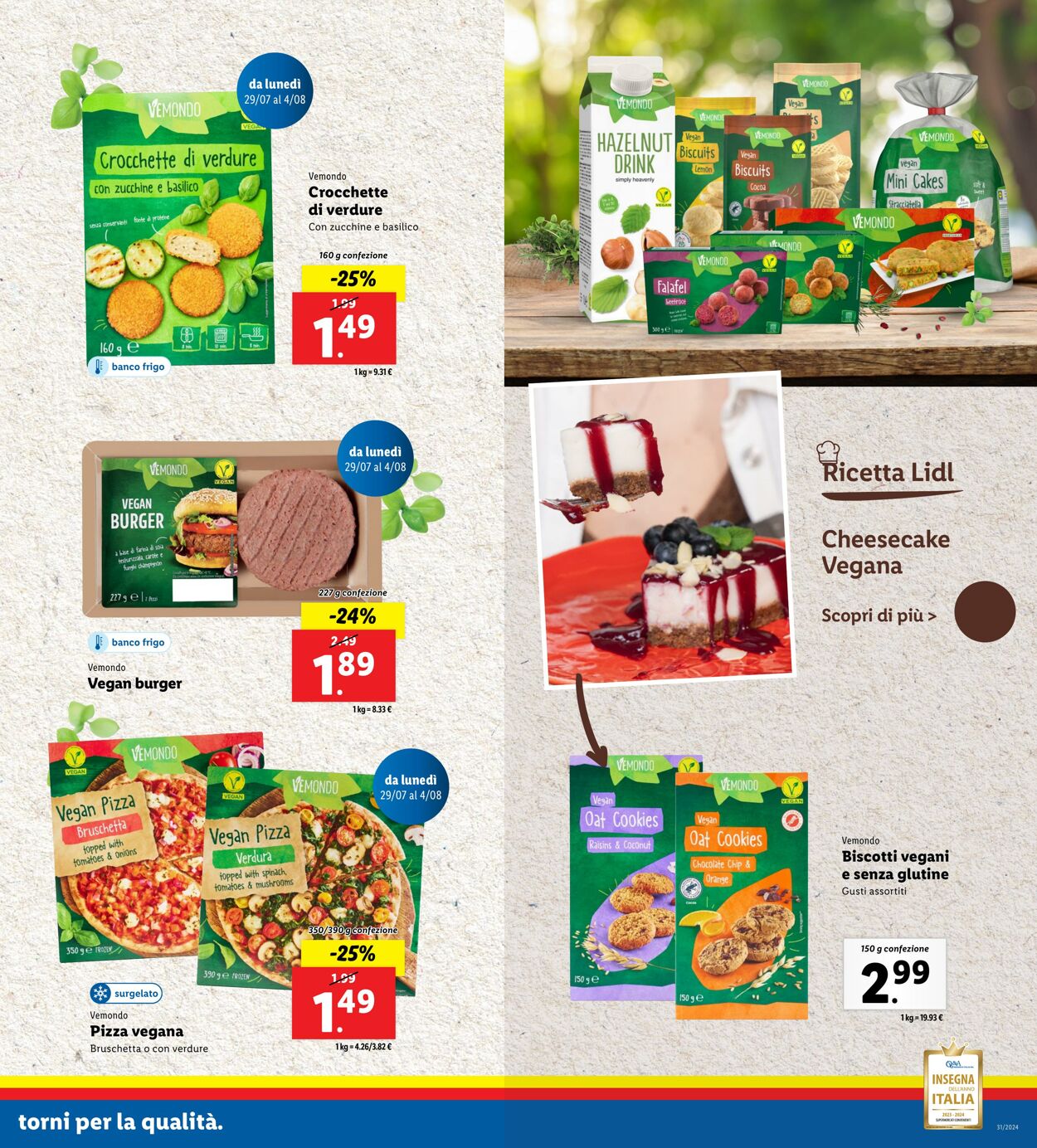 Volantino Lidl 29.07.2024 - 04.08.2024