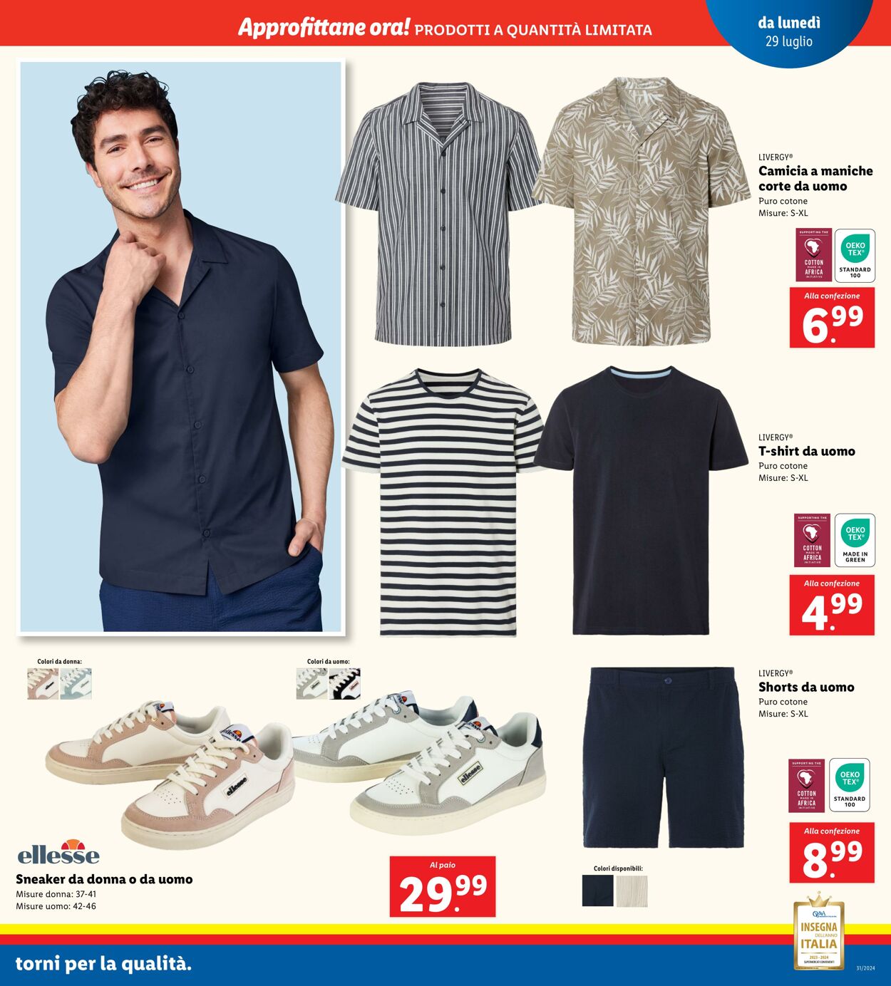 Volantino Lidl 29.07.2024 - 04.08.2024