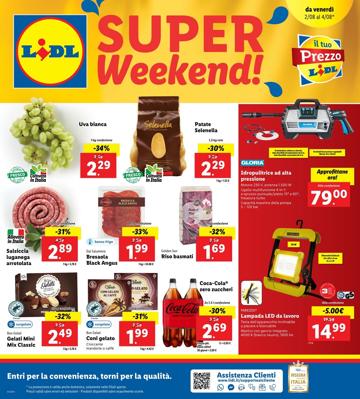 Volantino Lidl 29.07.2024 - 04.08.2024