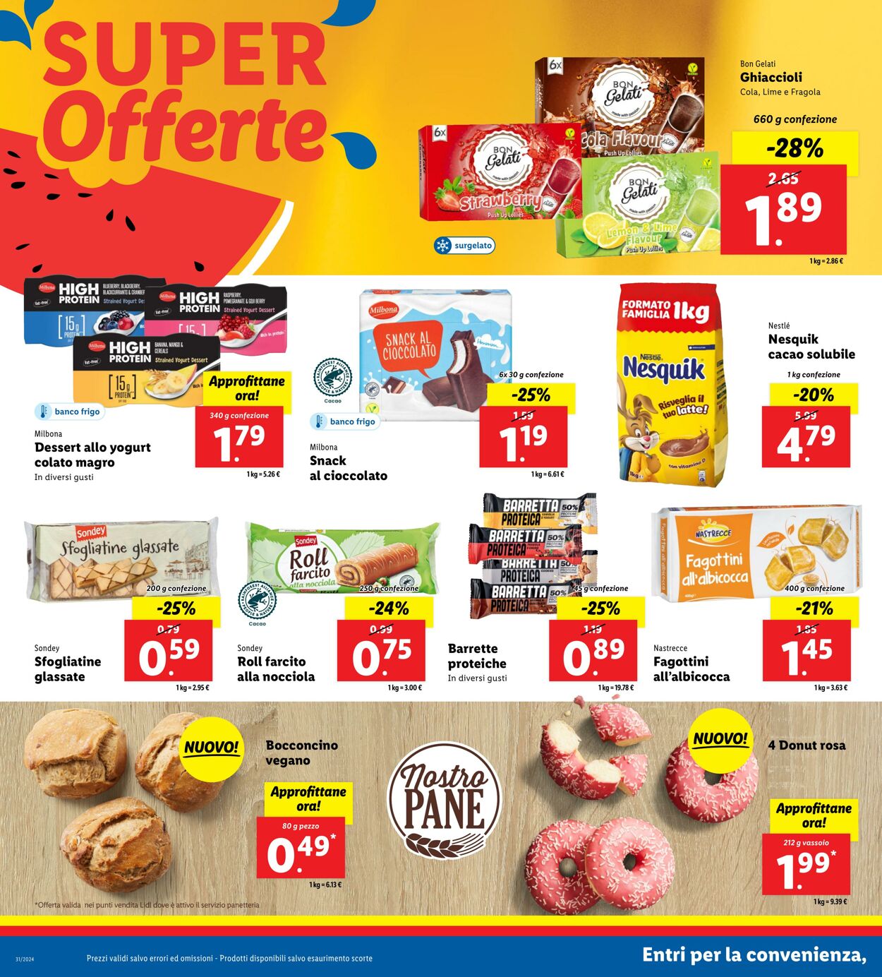 Volantino Lidl 29.07.2024 - 04.08.2024