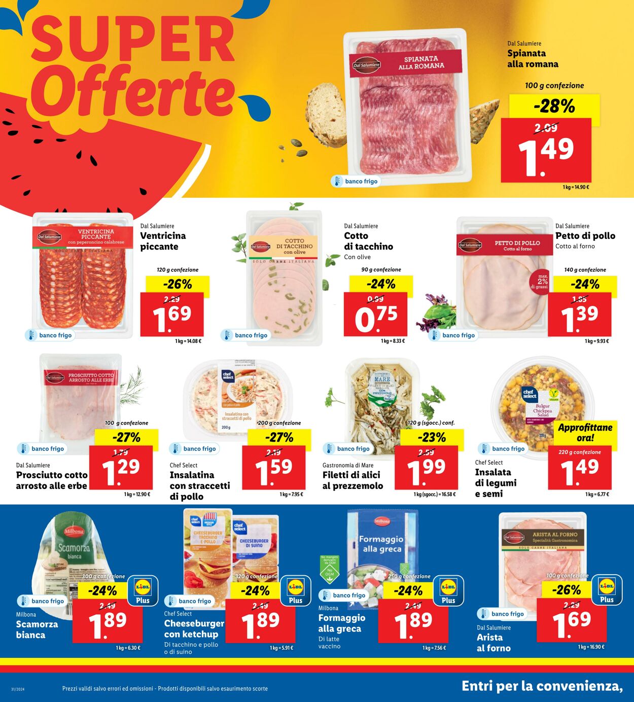 Volantino Lidl 29.07.2024 - 04.08.2024