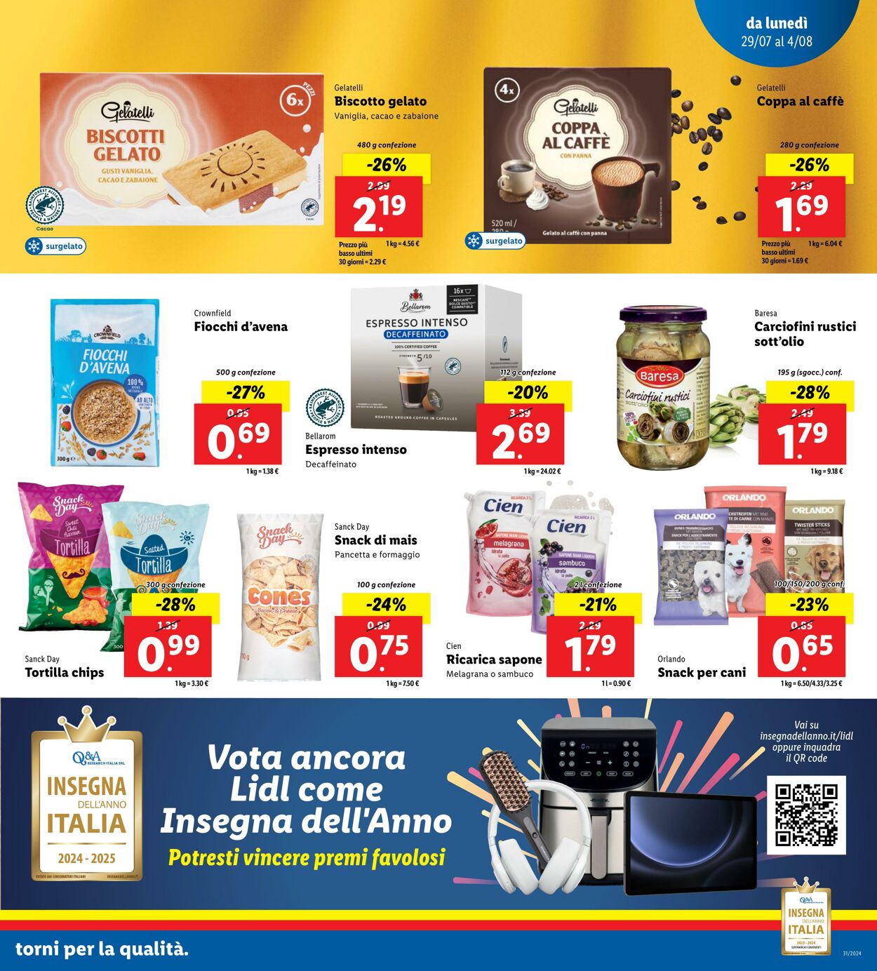 Volantino Lidl 29.07.2024 - 04.08.2024