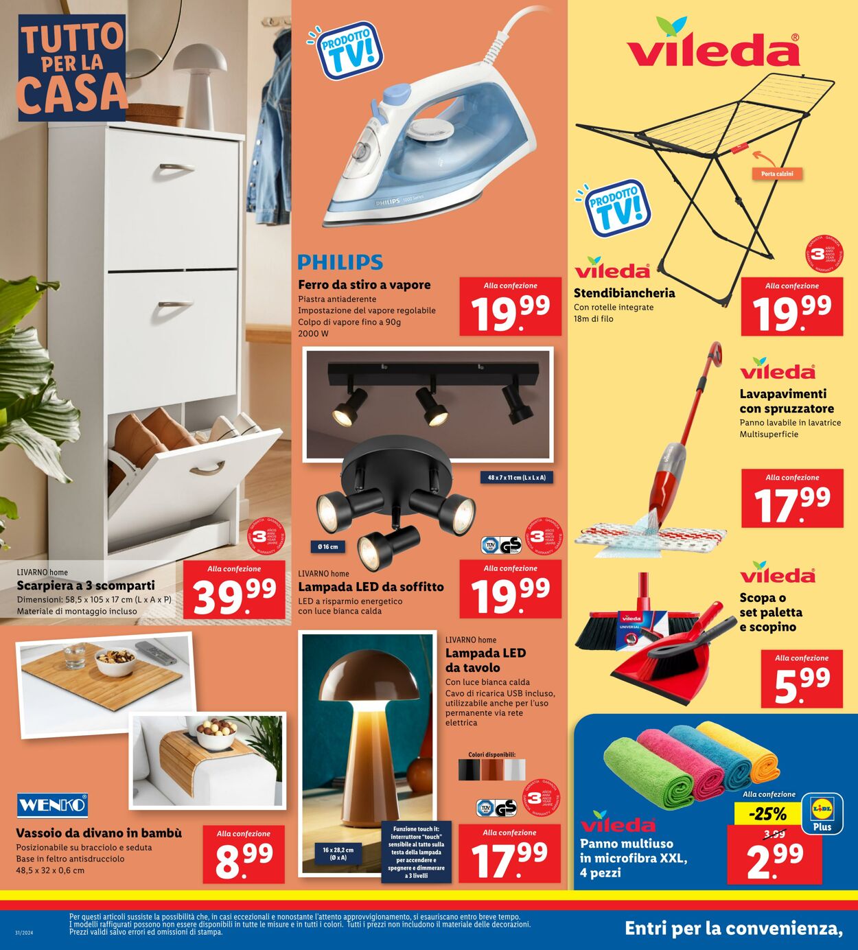 Volantino Lidl 29.07.2024 - 04.08.2024