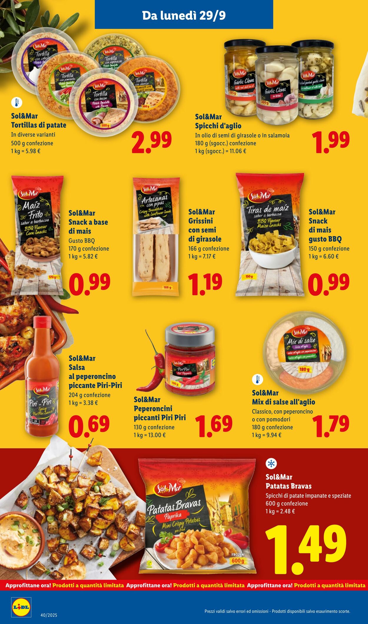 Volantino Lidl 29.09.2025 - 05.10.2025