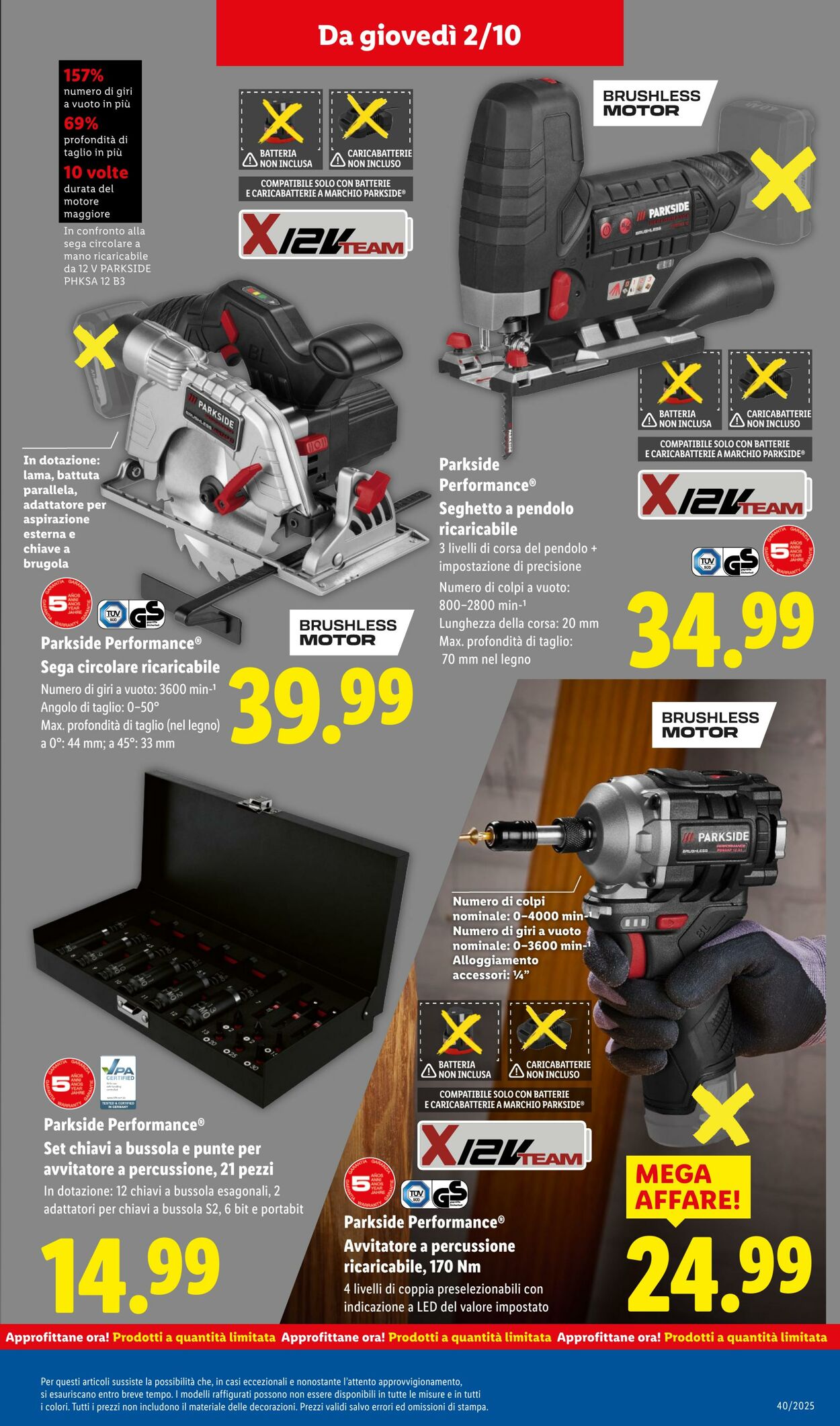 Volantino Lidl 29.09.2025 - 05.10.2025