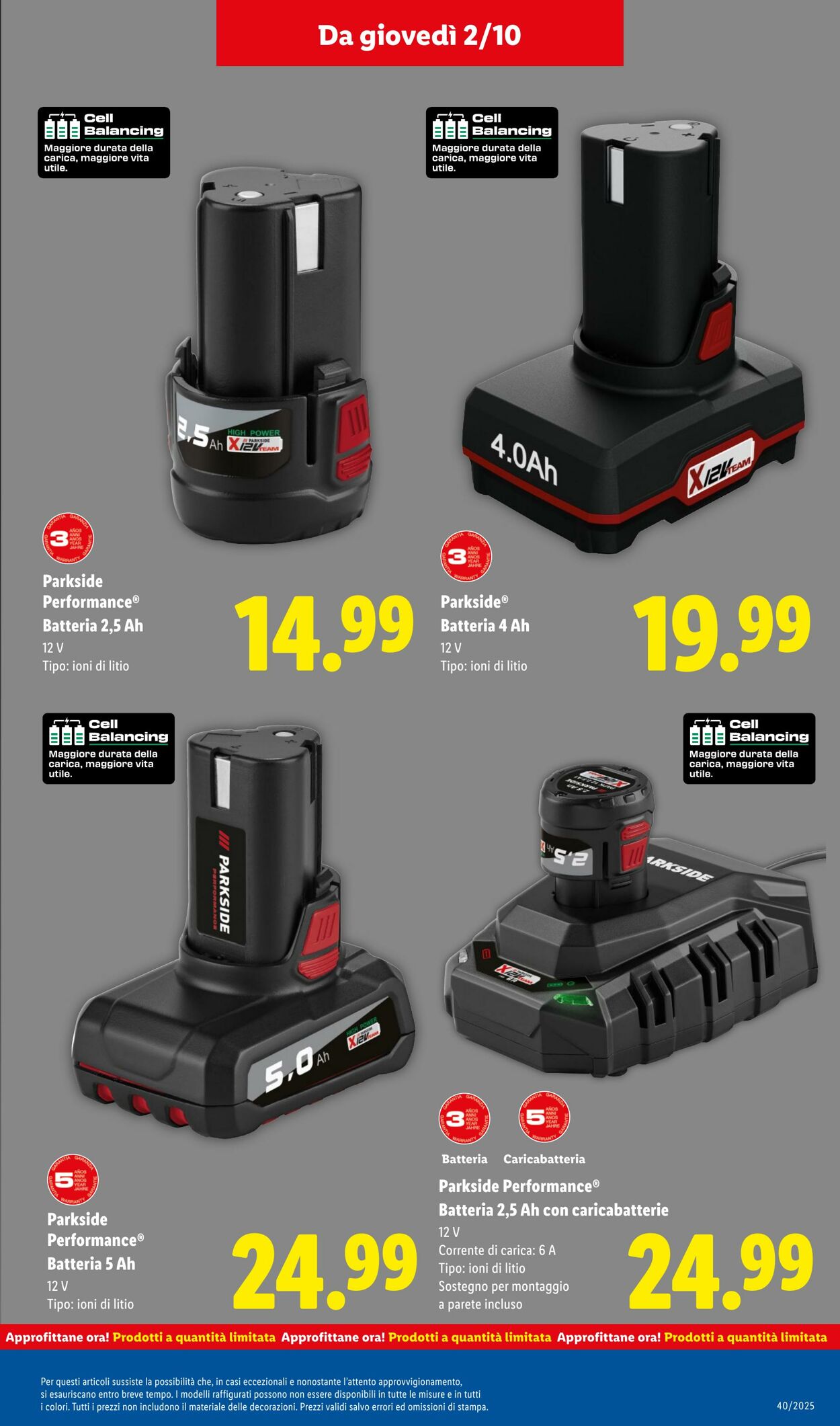 Volantino Lidl 29.09.2025 - 05.10.2025