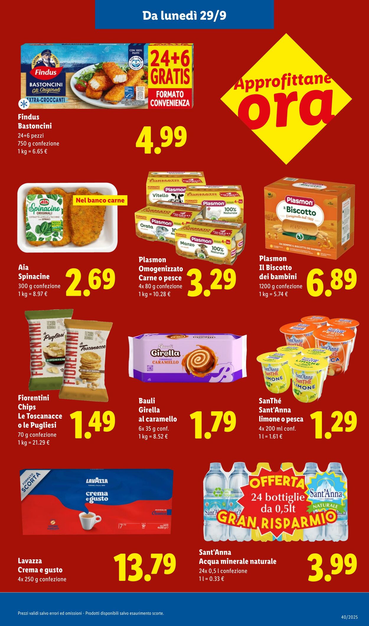 Volantino Lidl 29.09.2025 - 05.10.2025
