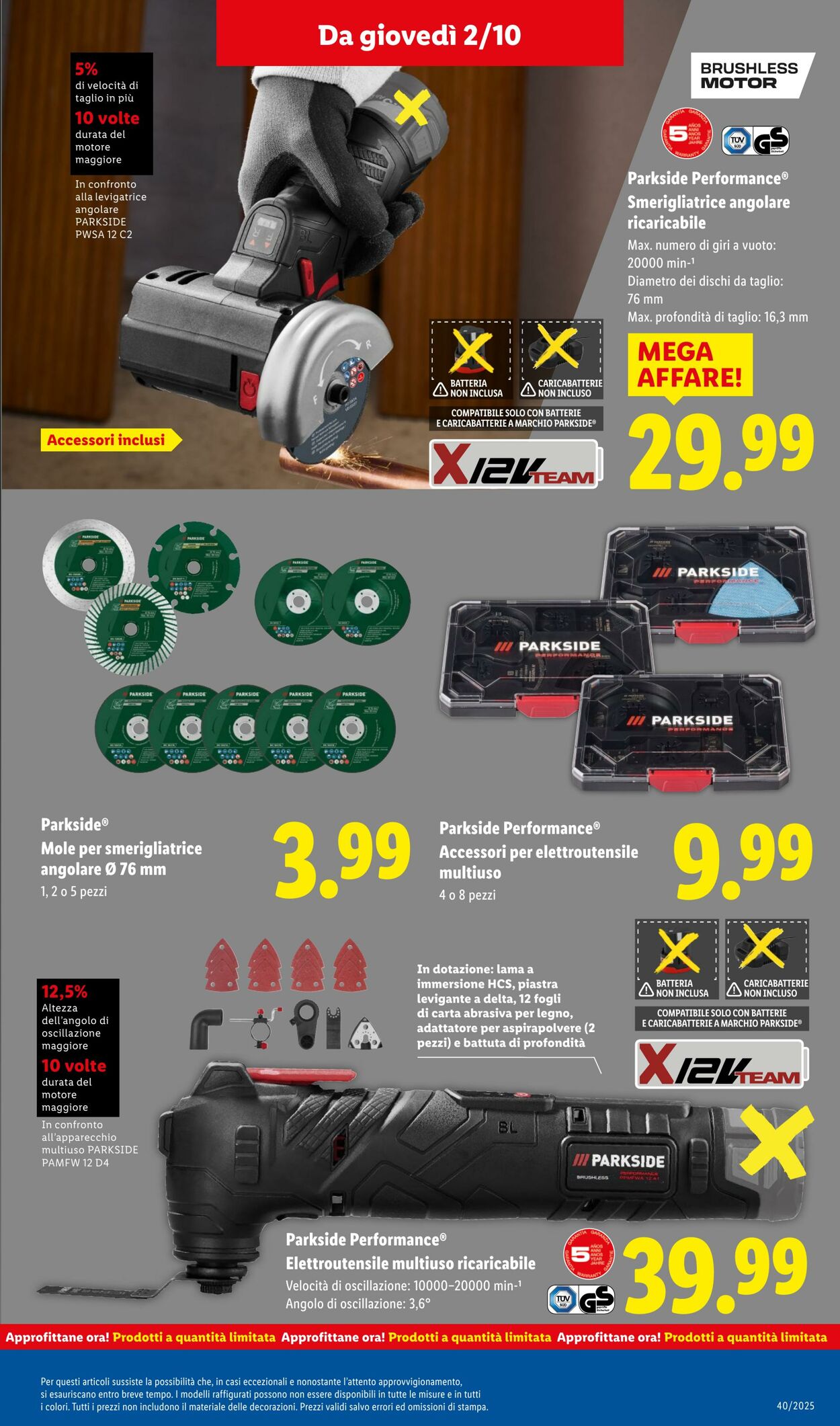 Volantino Lidl 29.09.2025 - 05.10.2025
