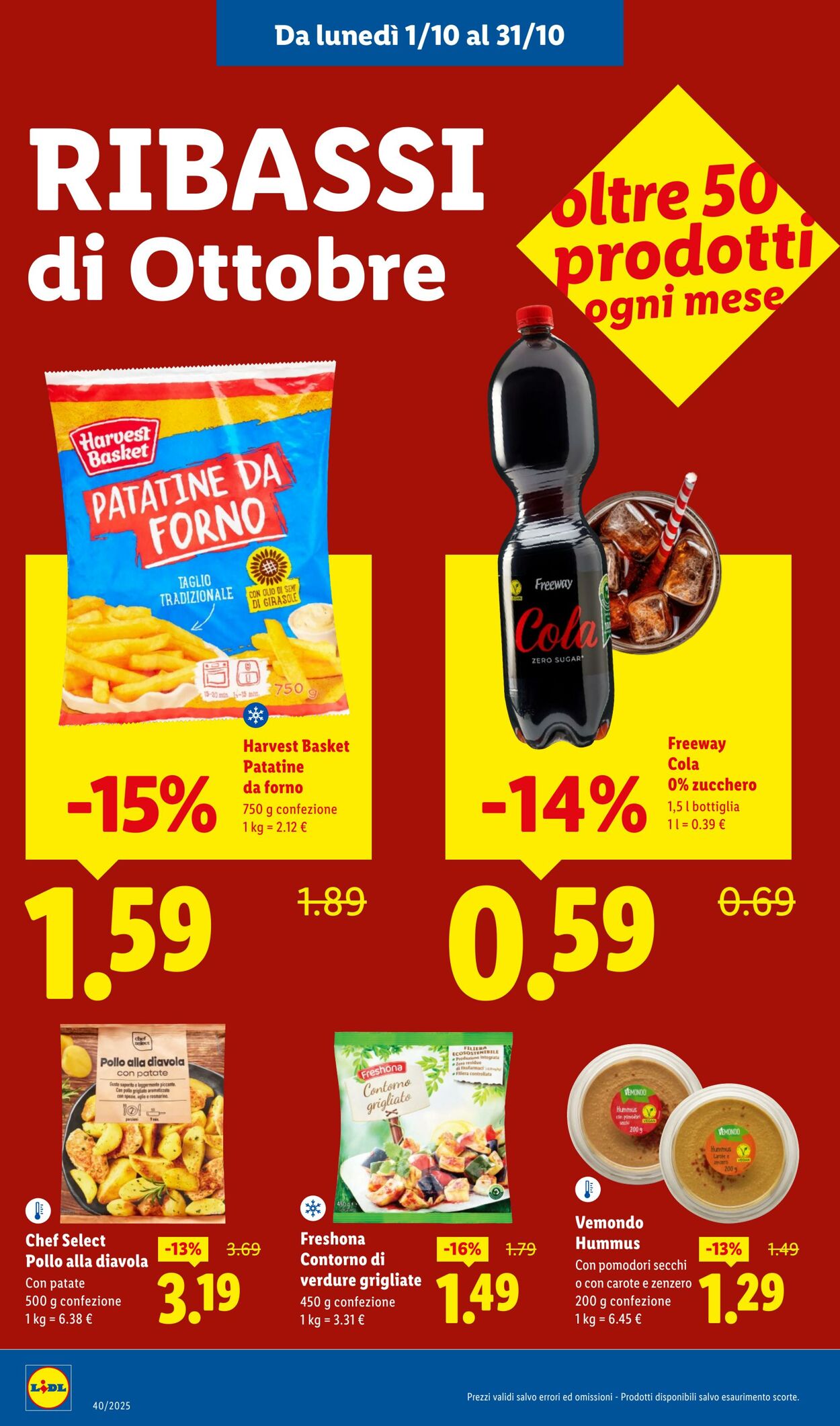 Volantino Lidl 29.09.2025 - 05.10.2025
