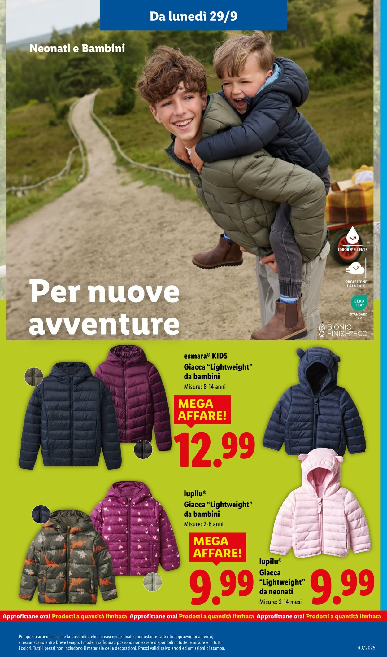 Volantino Lidl 29.09.2025 - 05.10.2025
