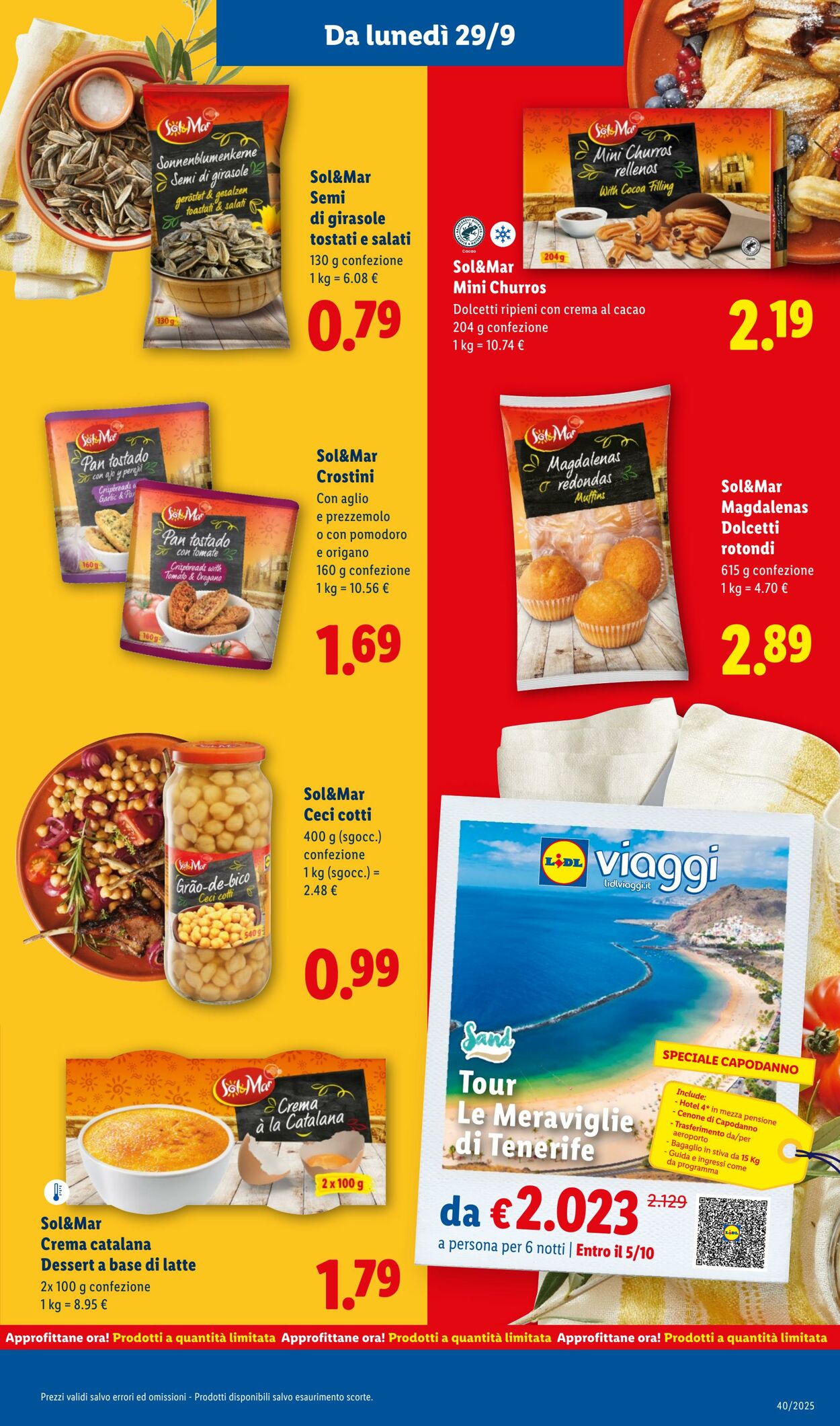 Volantino Lidl 29.09.2025 - 05.10.2025