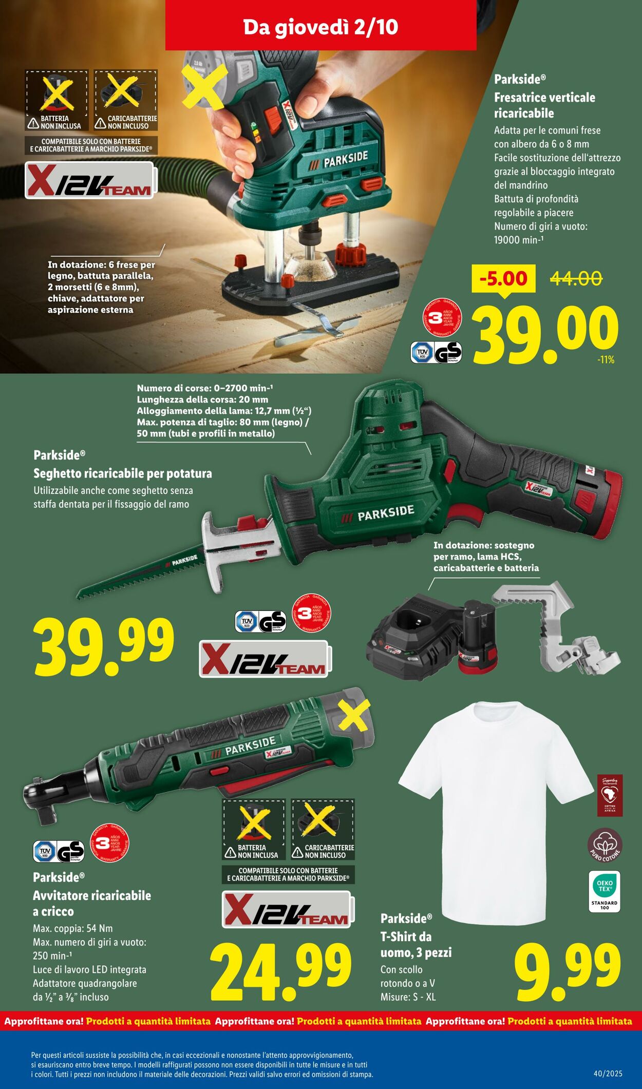 Volantino Lidl 29.09.2025 - 05.10.2025