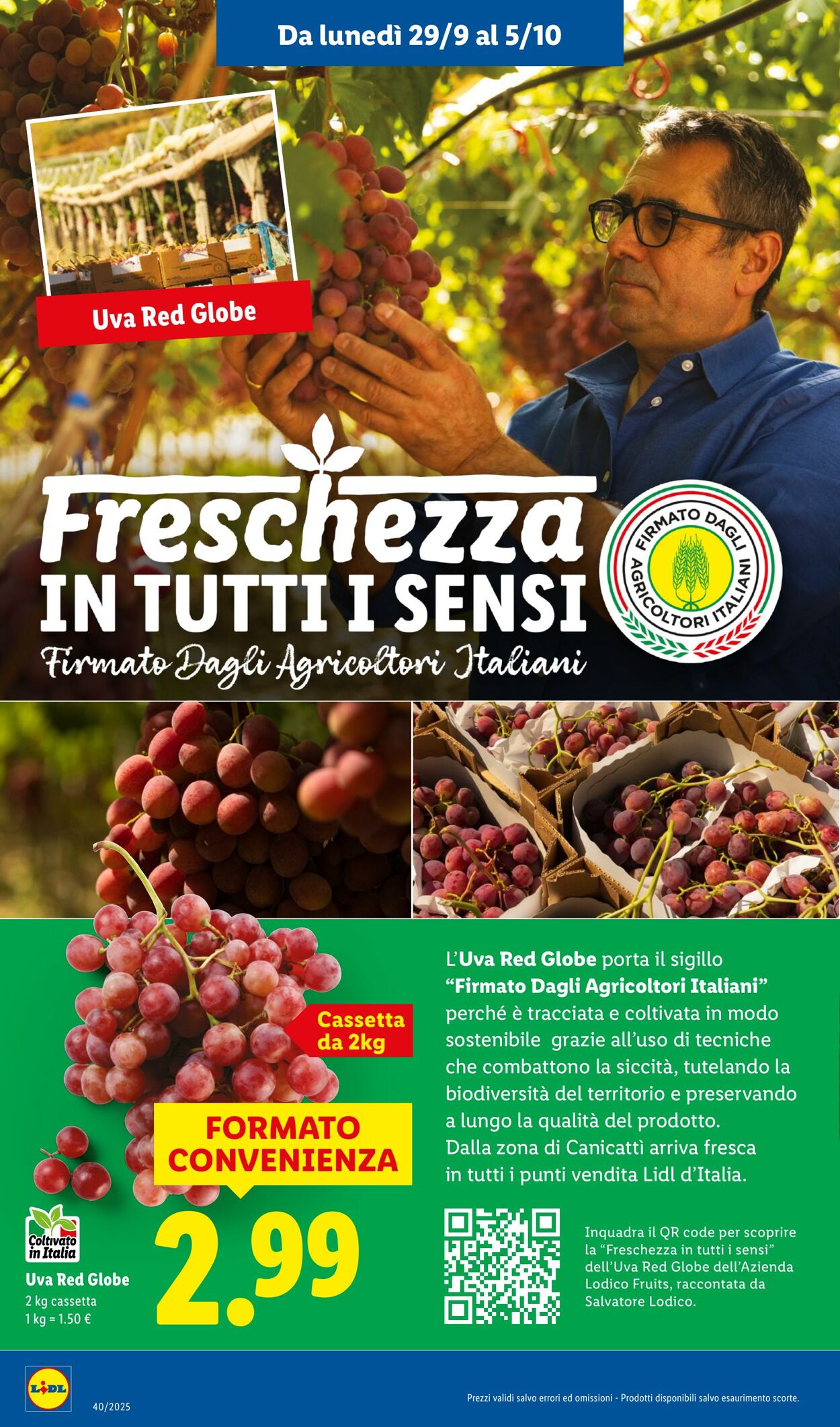 Volantino Lidl 29.09.2025 - 05.10.2025