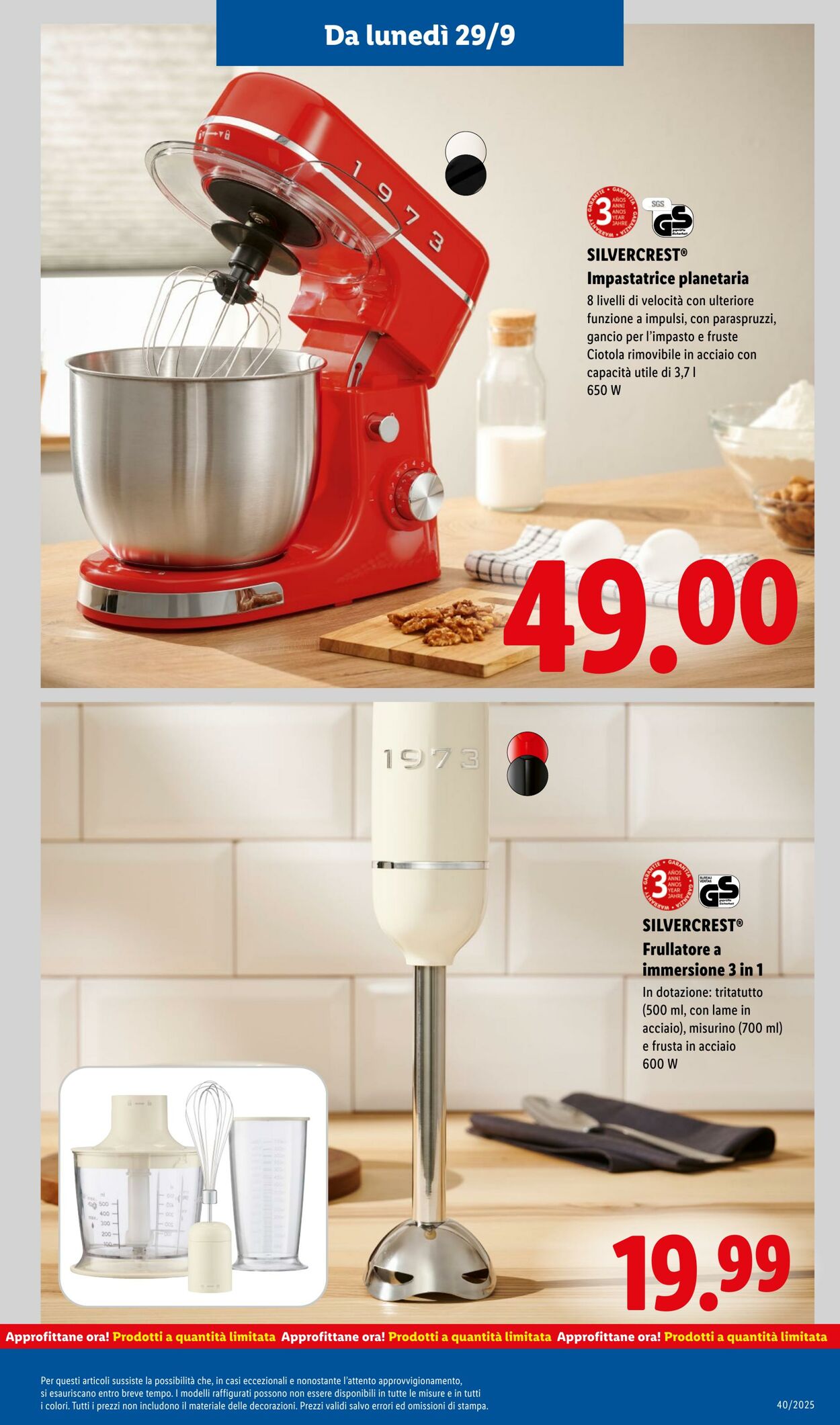Volantino Lidl 29.09.2025 - 05.10.2025