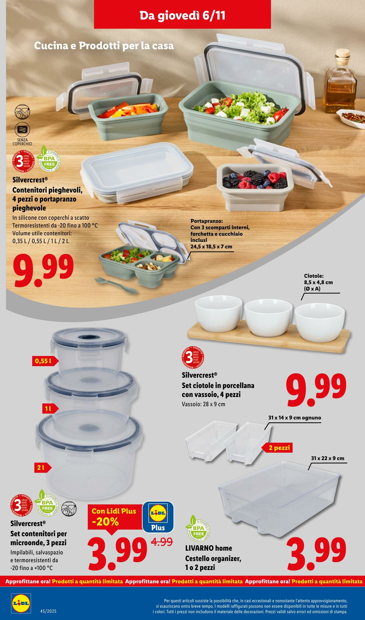 Volantino Lidl 03.11.2025 - 09.11.2025