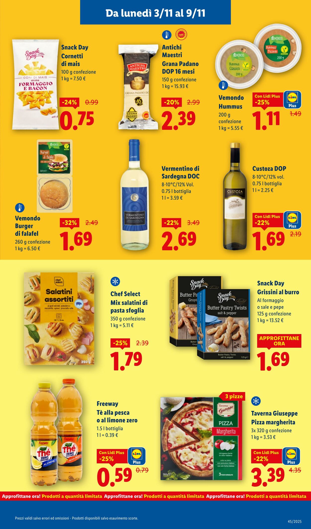 Volantino Lidl 03.11.2025 - 09.11.2025