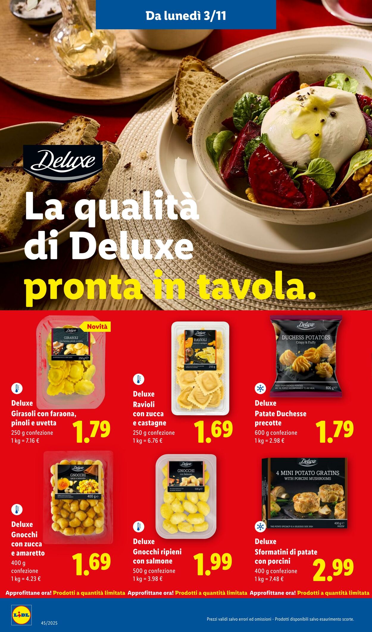 Volantino Lidl 03.11.2025 - 09.11.2025
