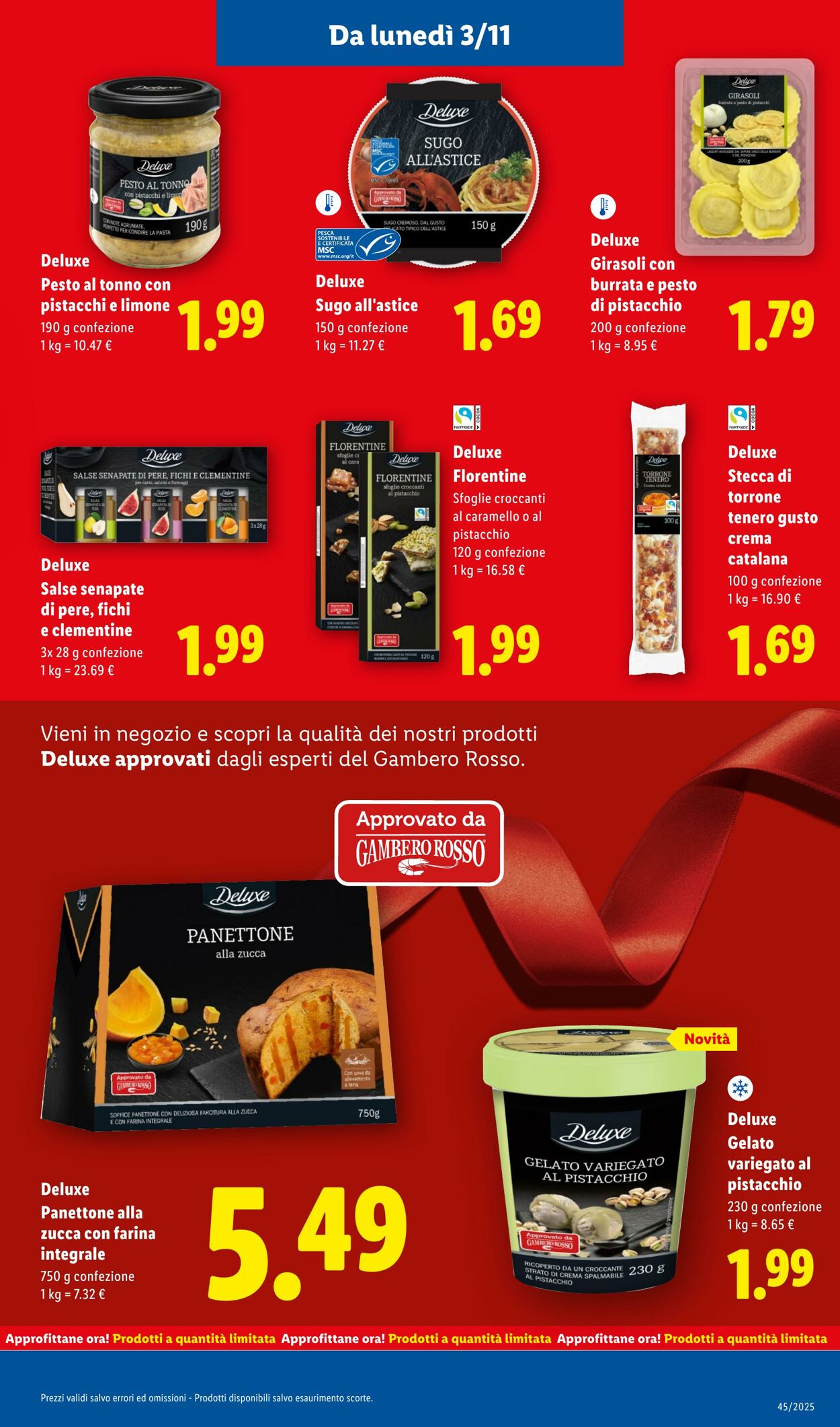 Volantino Lidl 03.11.2025 - 09.11.2025