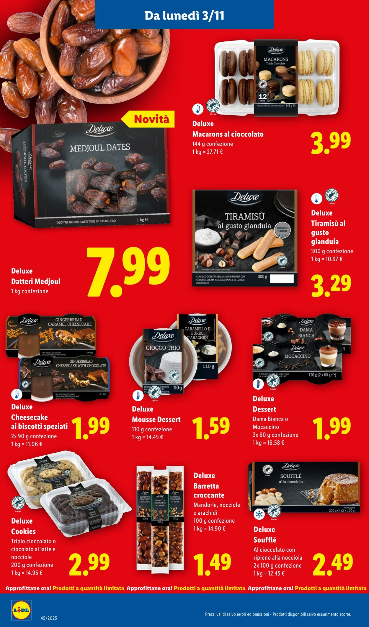 Volantino Lidl 03.11.2025 - 09.11.2025