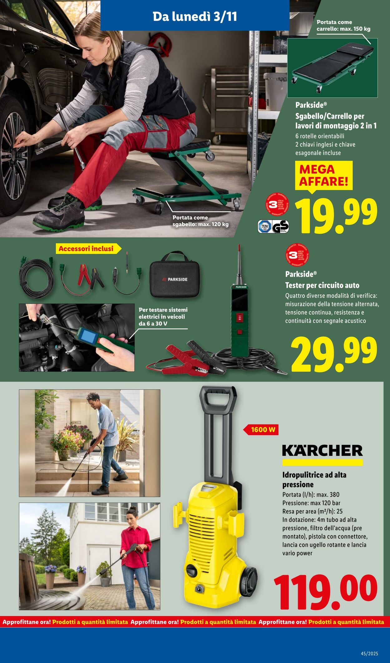 Volantino Lidl 03.11.2025 - 09.11.2025