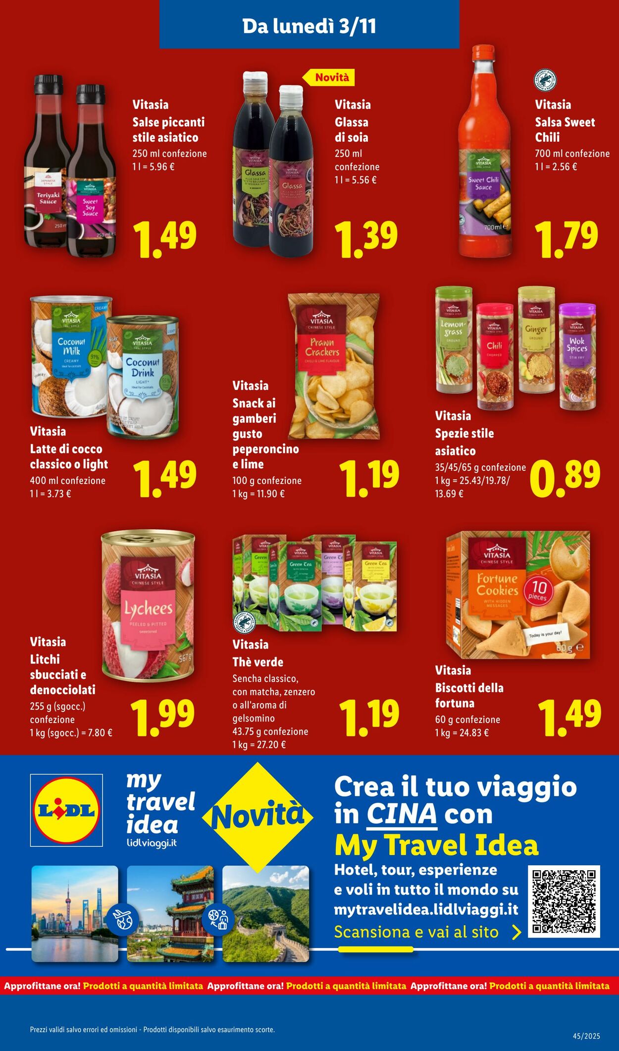 Volantino Lidl 03.11.2025 - 09.11.2025