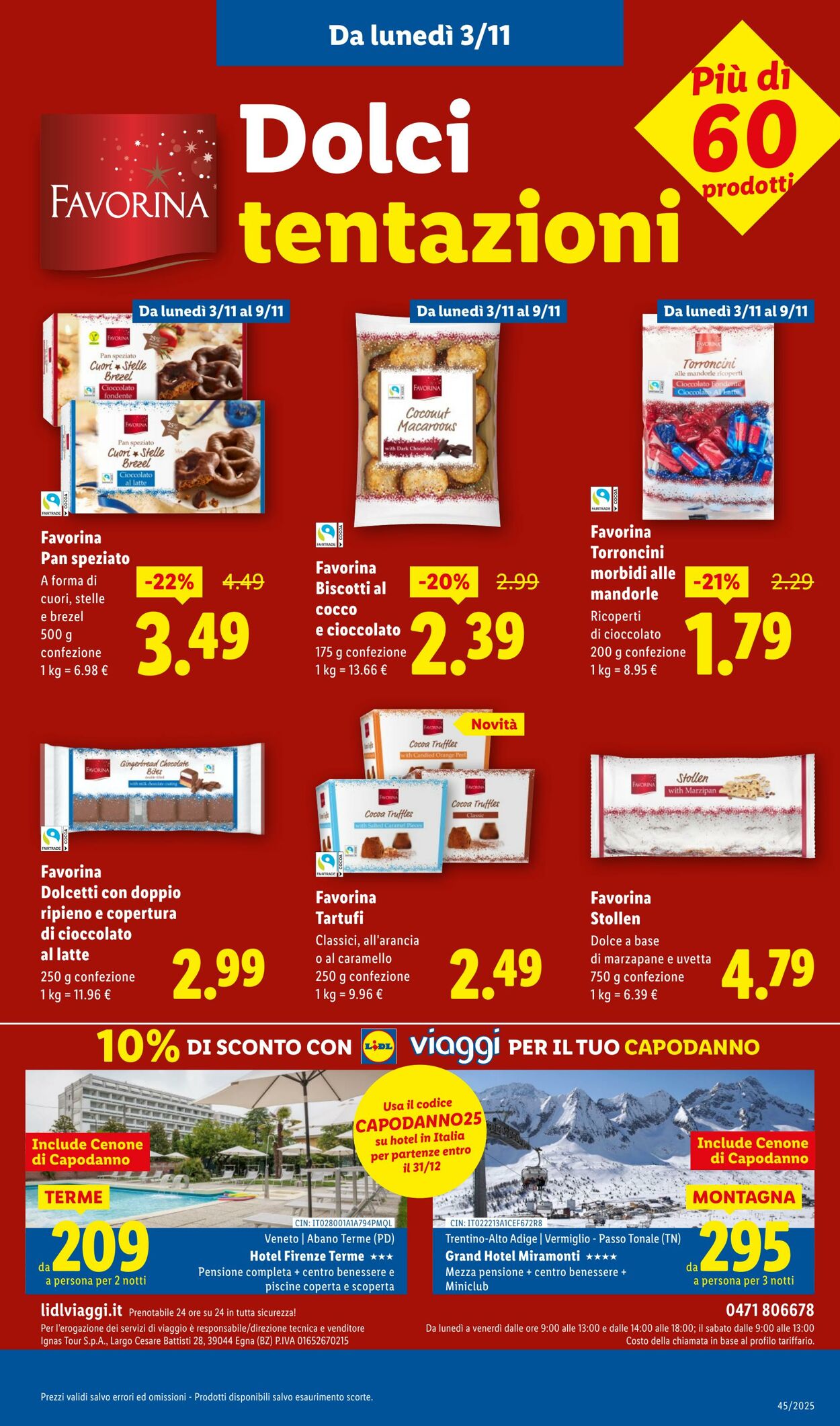 Volantino Lidl 03.11.2025 - 09.11.2025