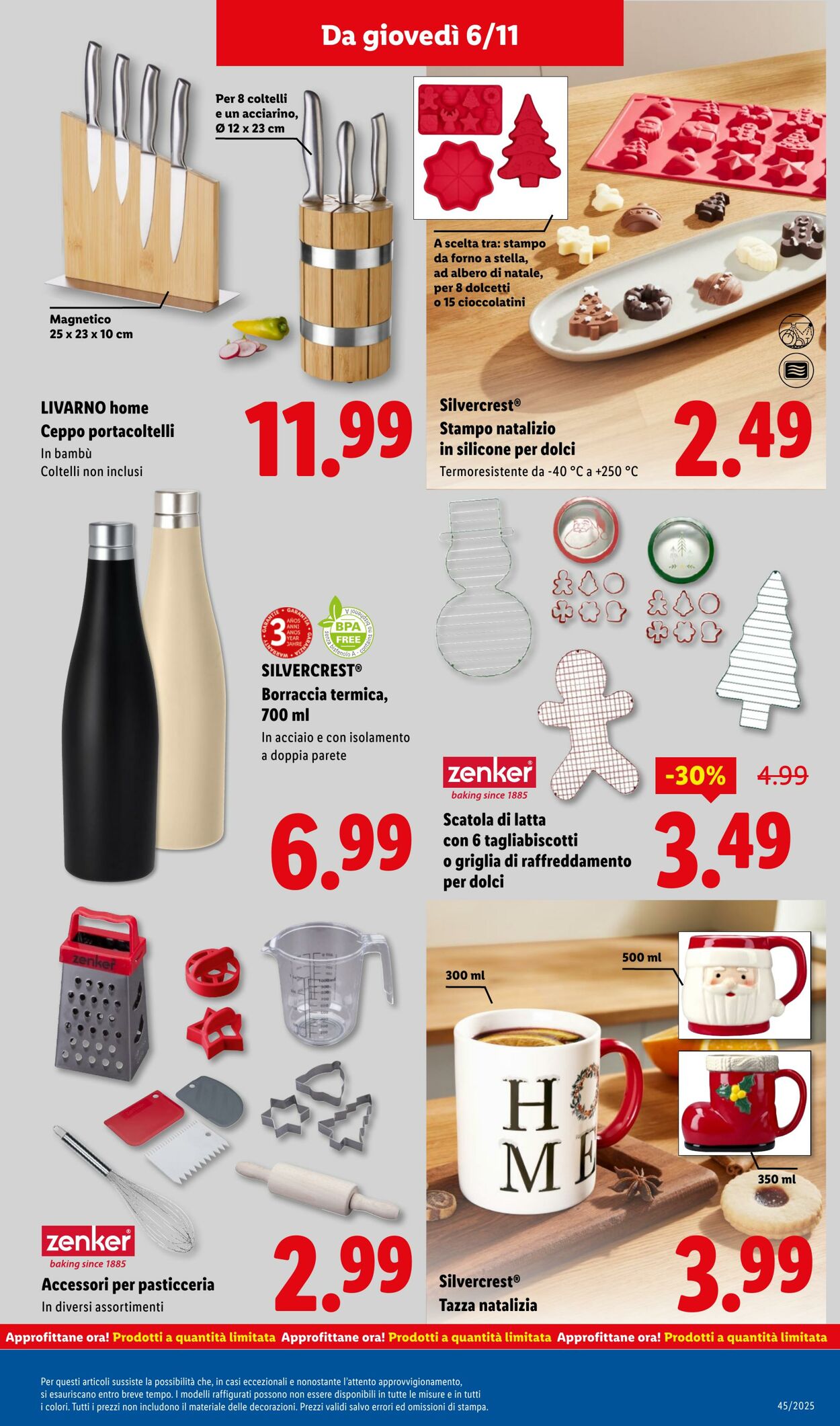 Volantino Lidl 03.11.2025 - 09.11.2025