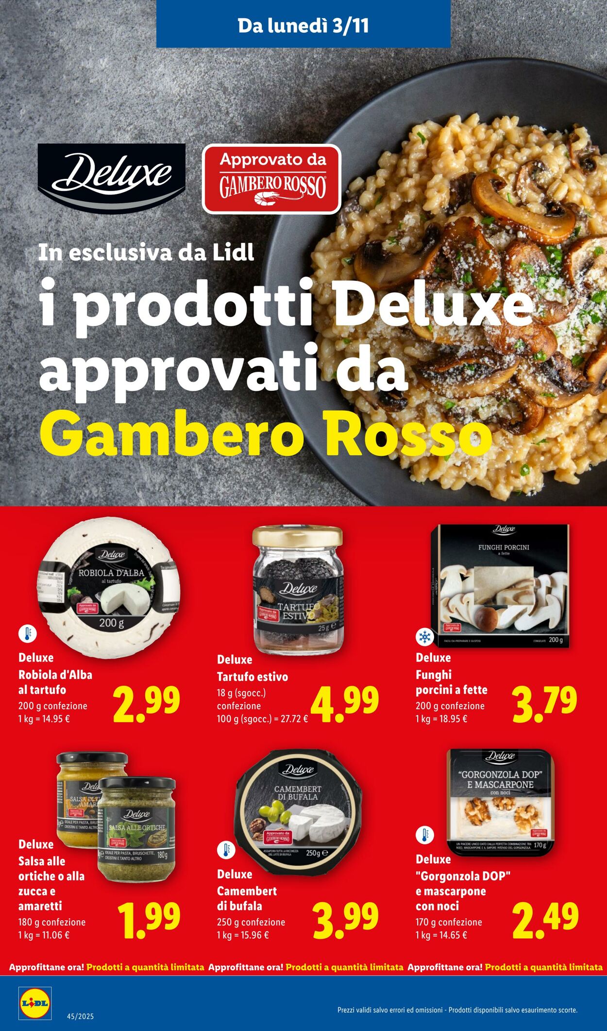 Volantino Lidl 03.11.2025 - 09.11.2025