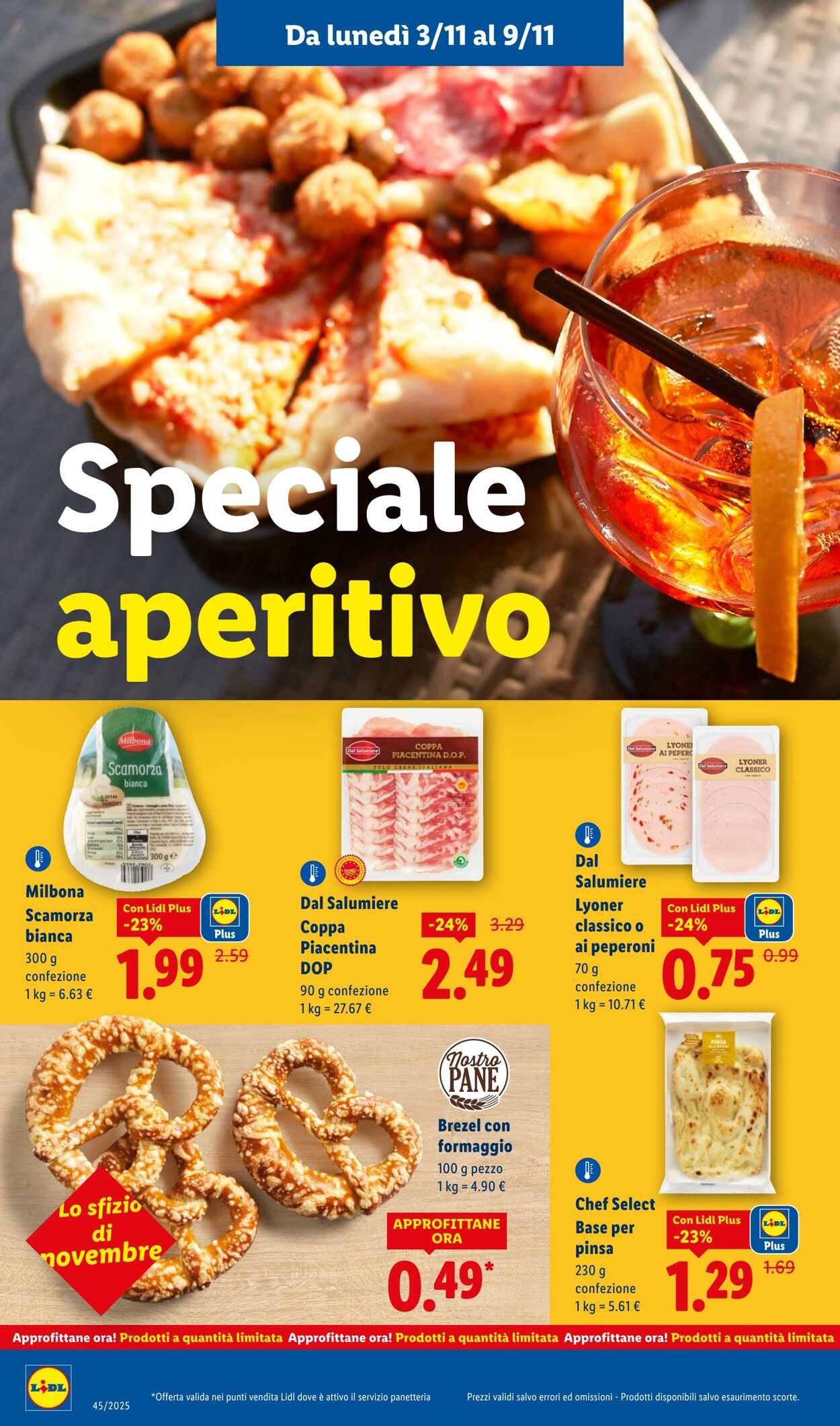 Volantino Lidl 03.11.2025 - 09.11.2025