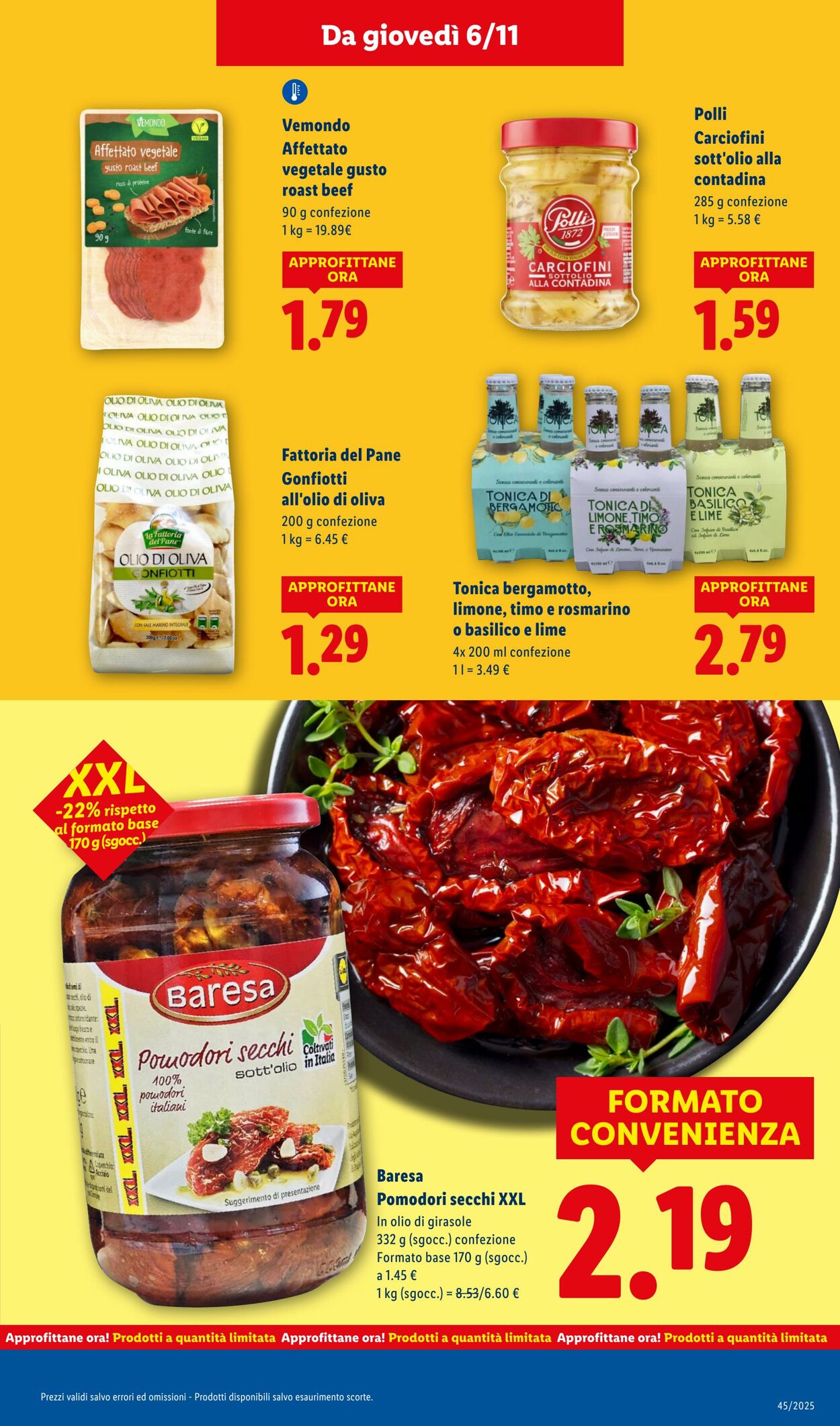 Volantino Lidl 03.11.2025 - 09.11.2025