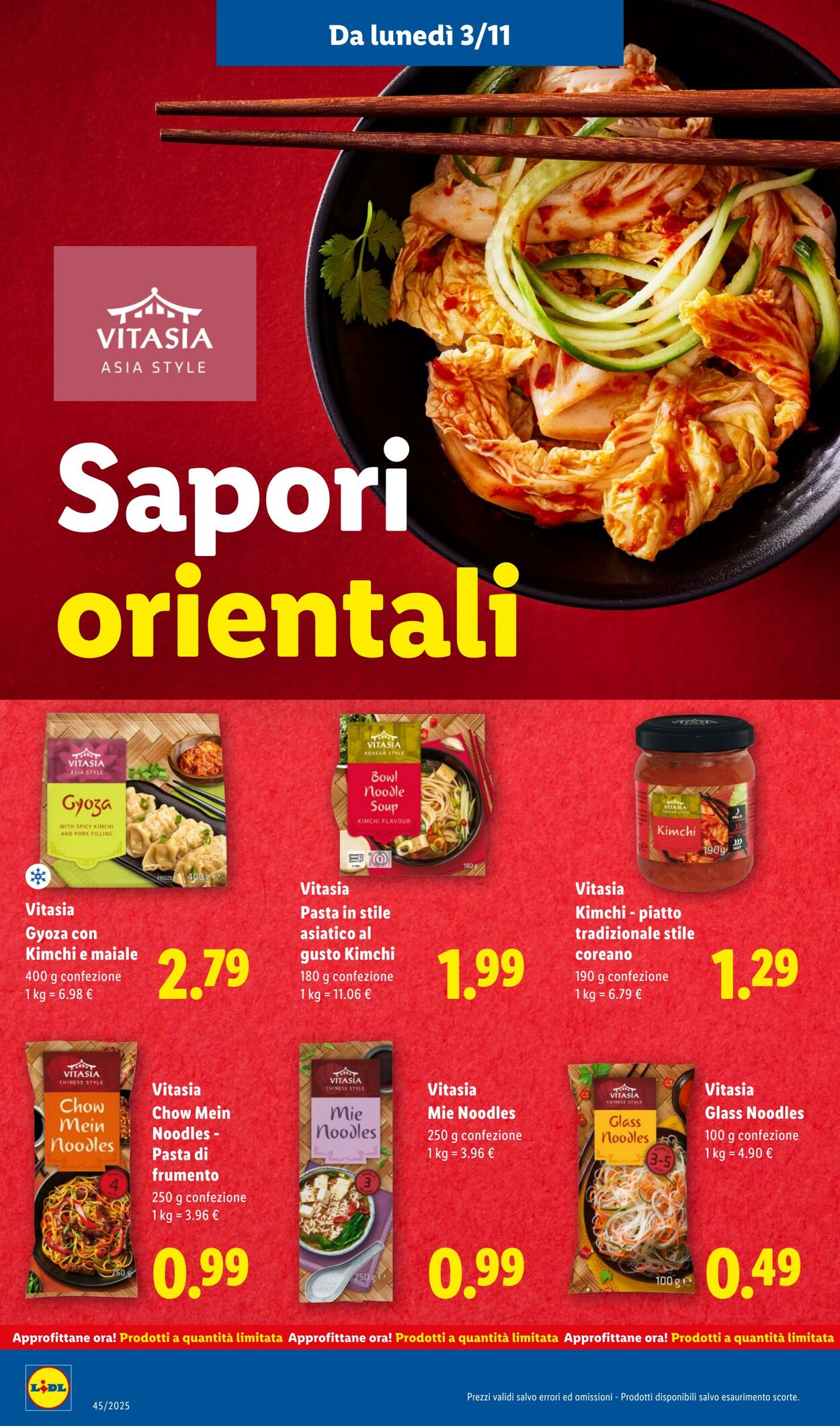 Volantino Lidl 03.11.2025 - 09.11.2025