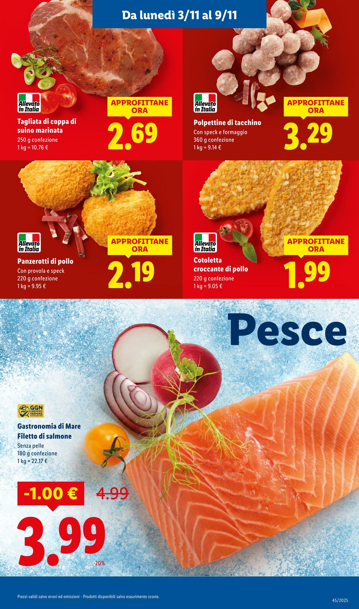 Volantino Lidl 03.11.2025 - 09.11.2025