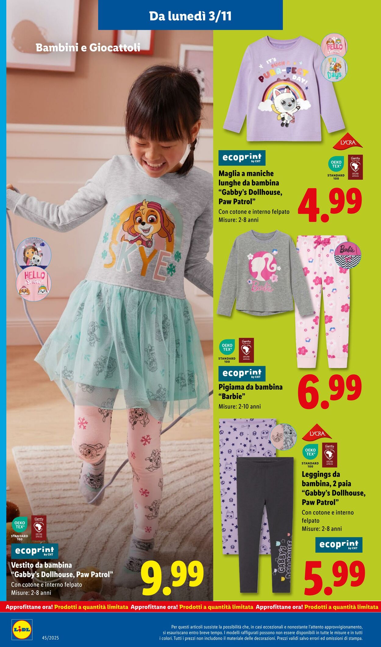 Volantino Lidl 03.11.2025 - 09.11.2025