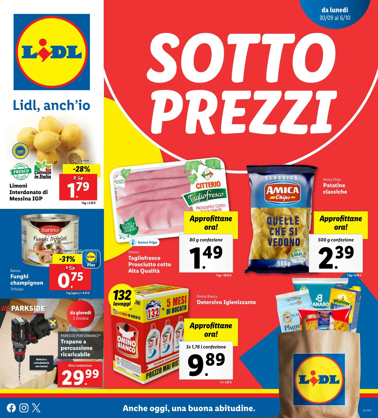 Volantino Lidl 30.09.2024 - 06.10.2024