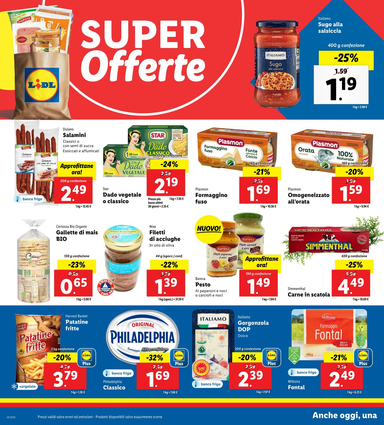 Volantino Lidl 30.09.2024 - 06.10.2024