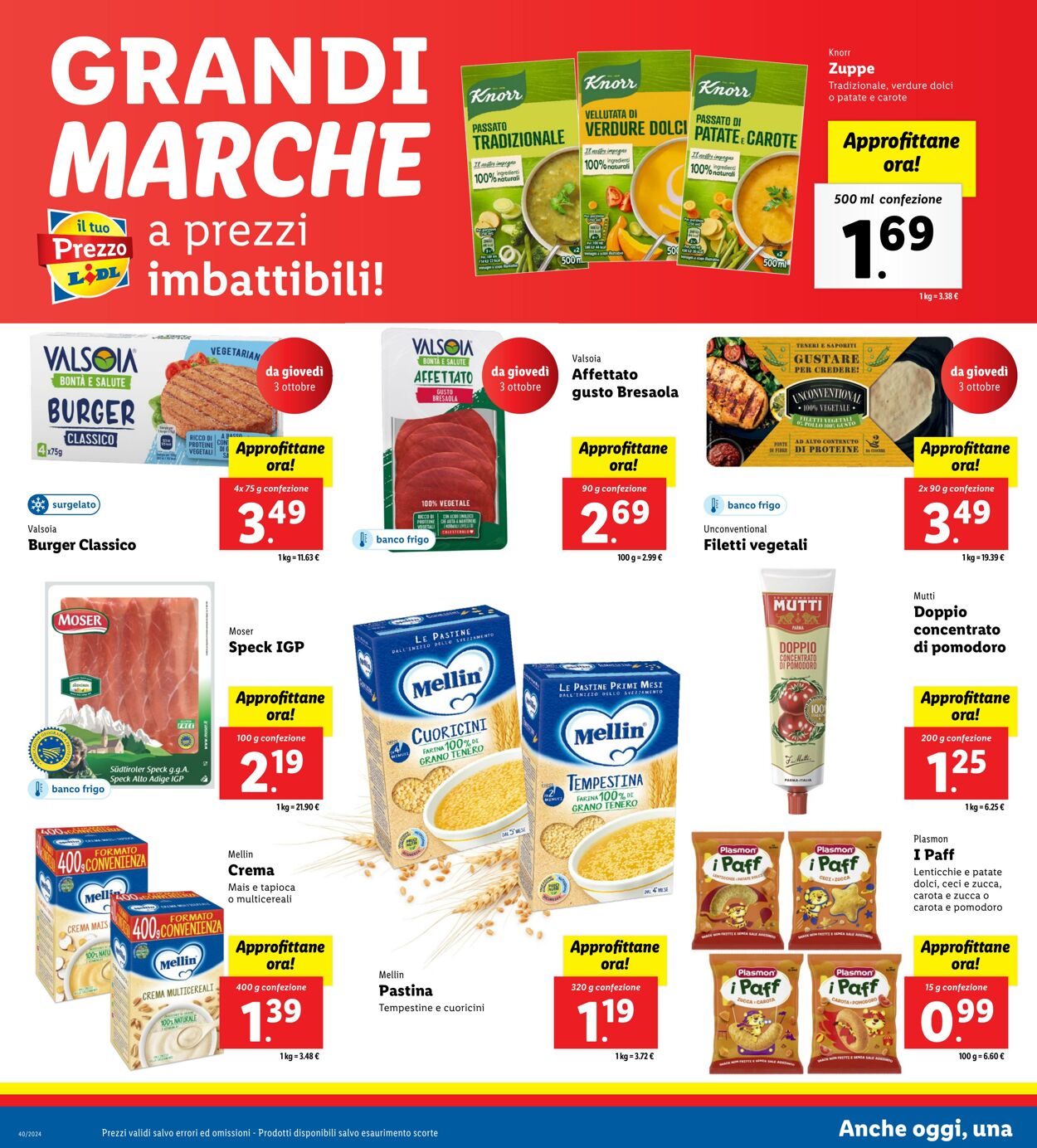 Volantino Lidl 30.09.2024 - 06.10.2024